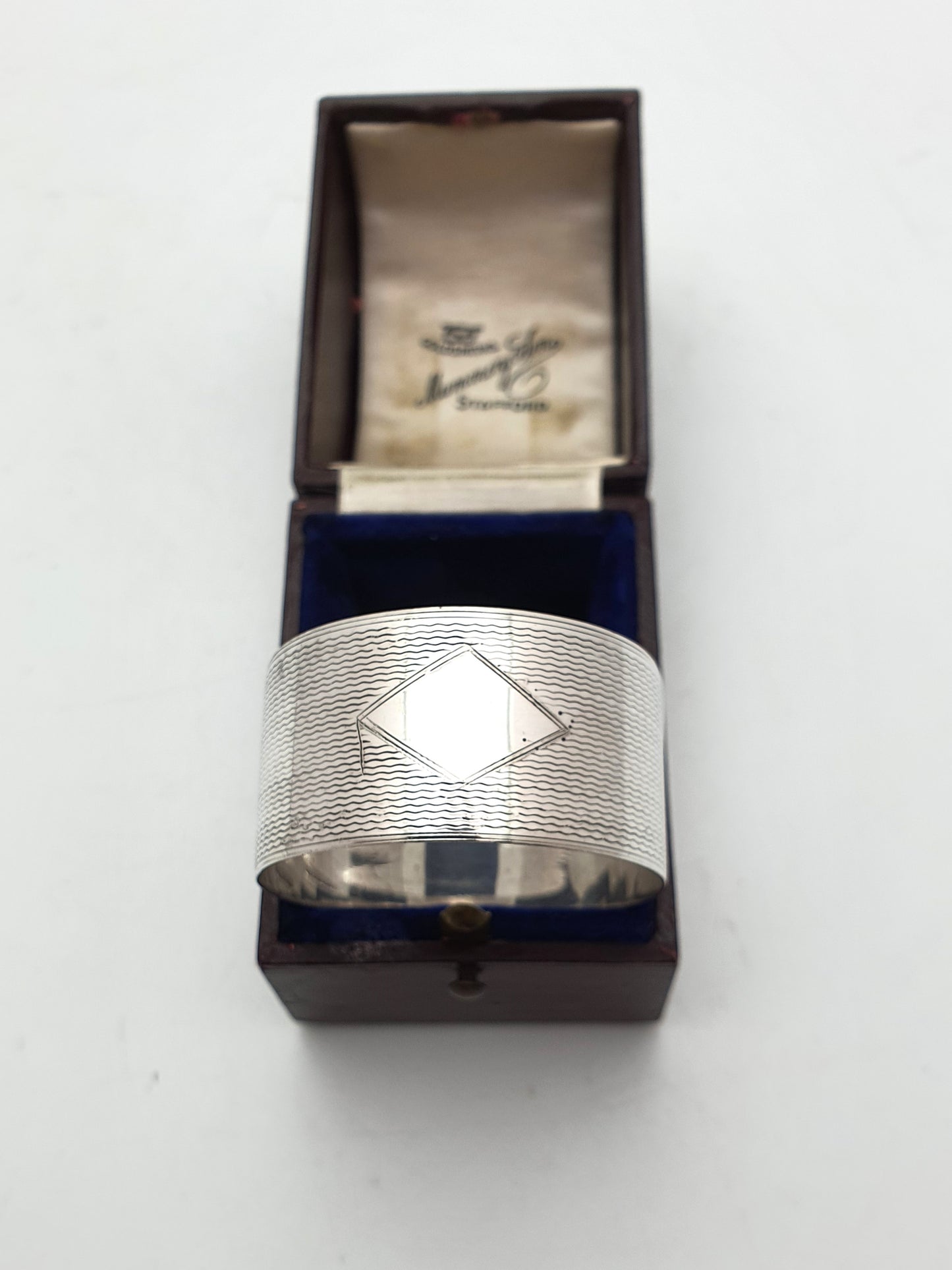 Unusual Silver Sydney Harbour Bridge Napkin Ring – circa 1930