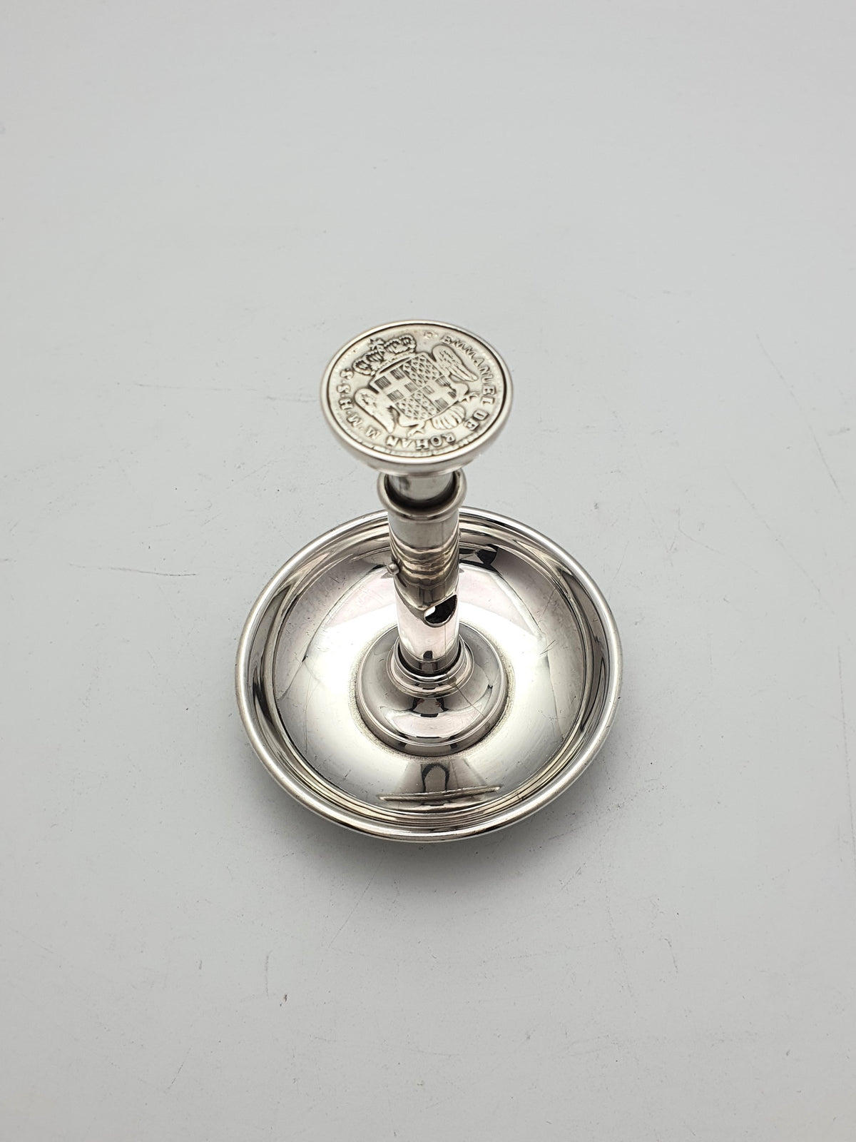 Good Silver-Plated Tabletop Cigar Cutter – circa 1930