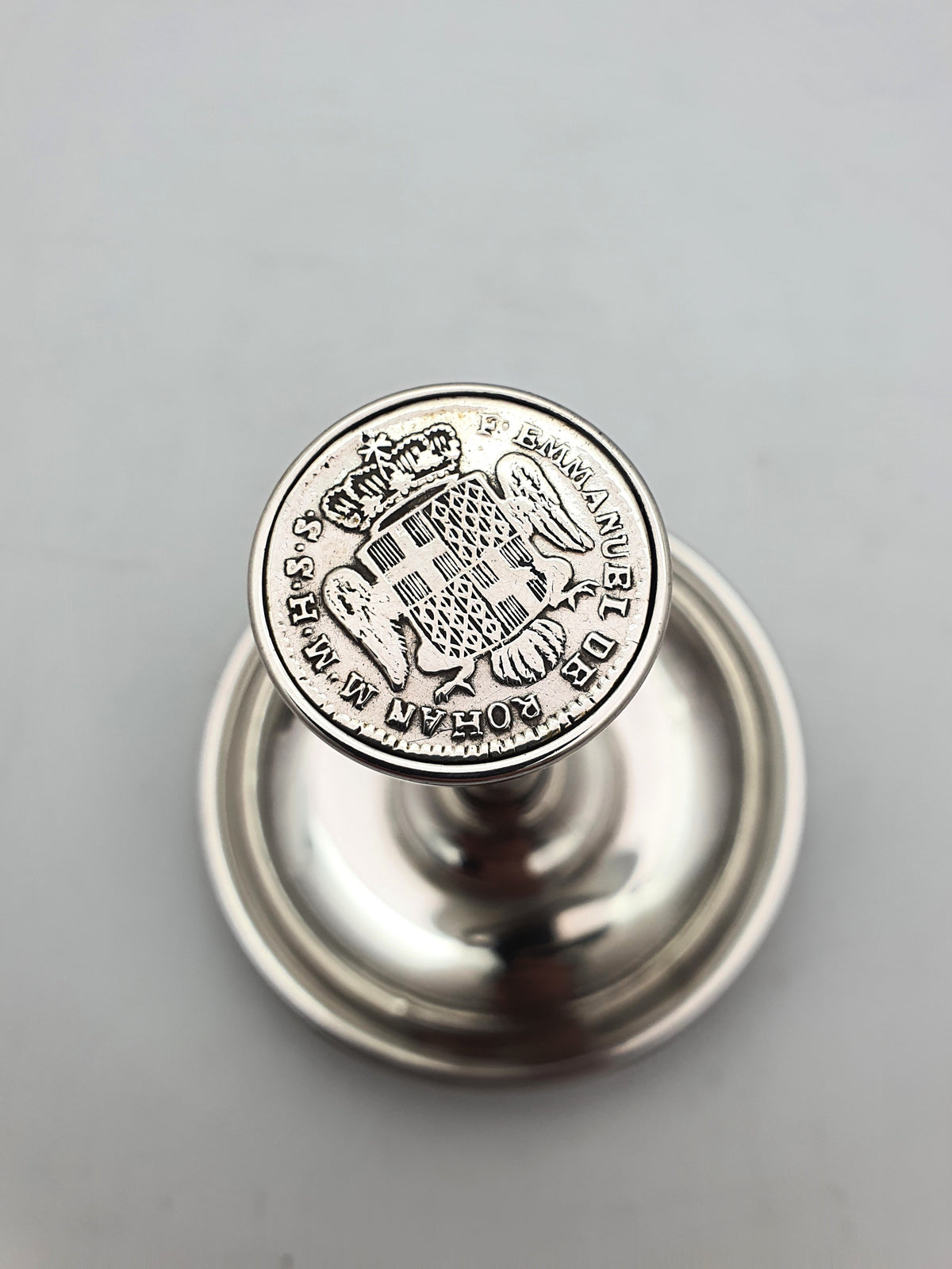 Good Silver-Plated Tabletop Cigar Cutter – circa 1930