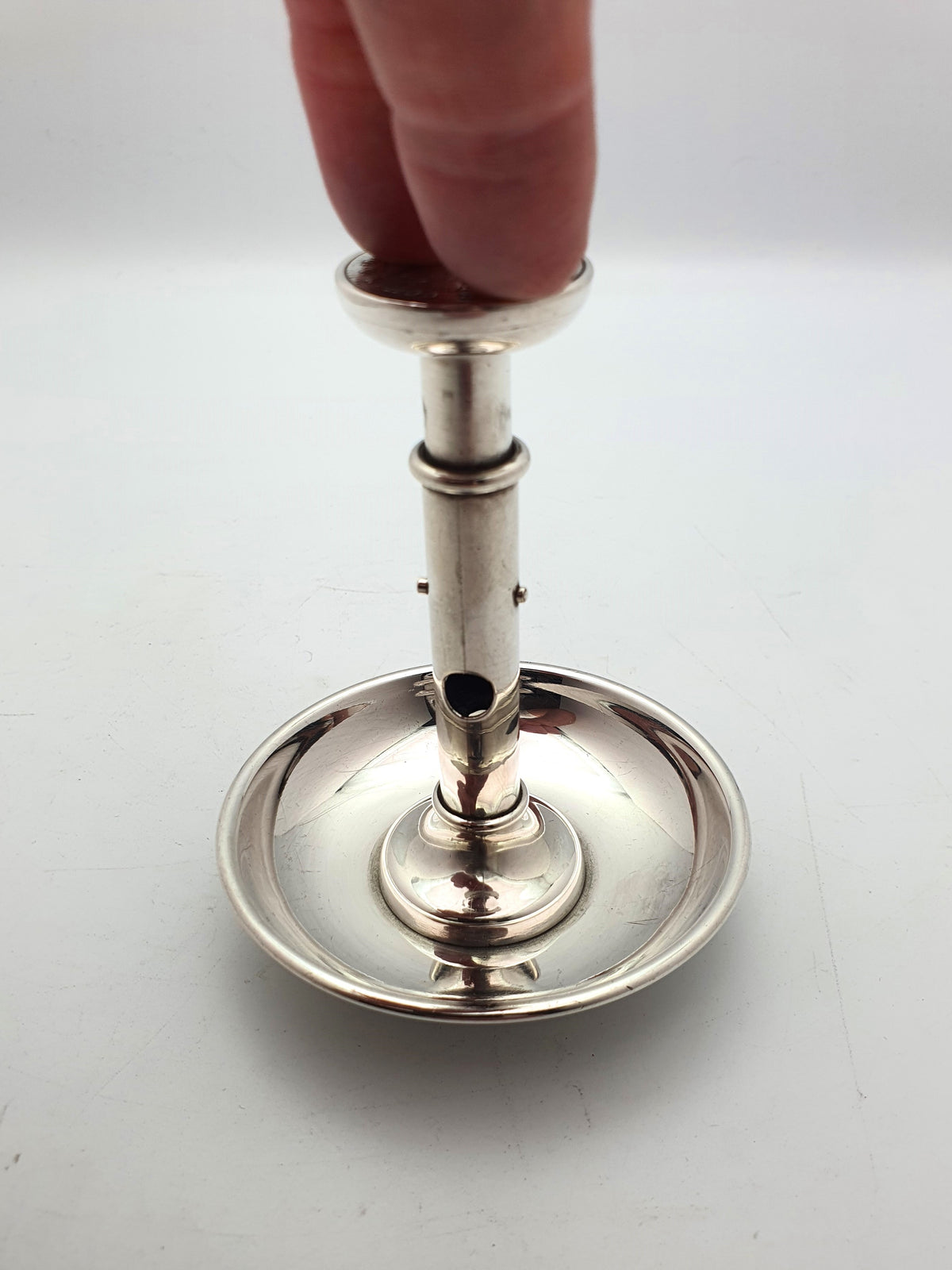 Good Silver-Plated Tabletop Cigar Cutter – circa 1930