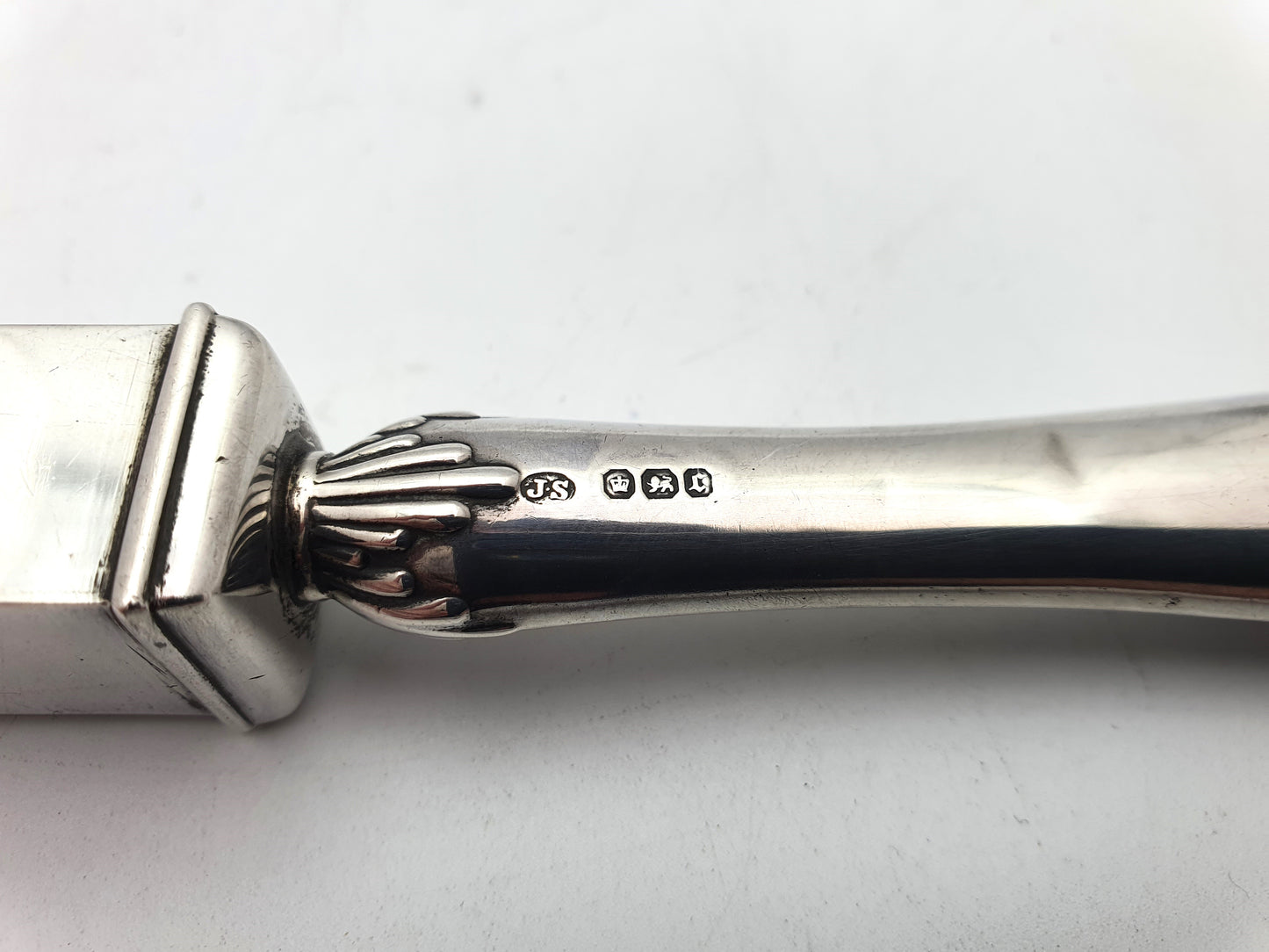 Antique Solid Silver Sealing Wax Holder - 1906