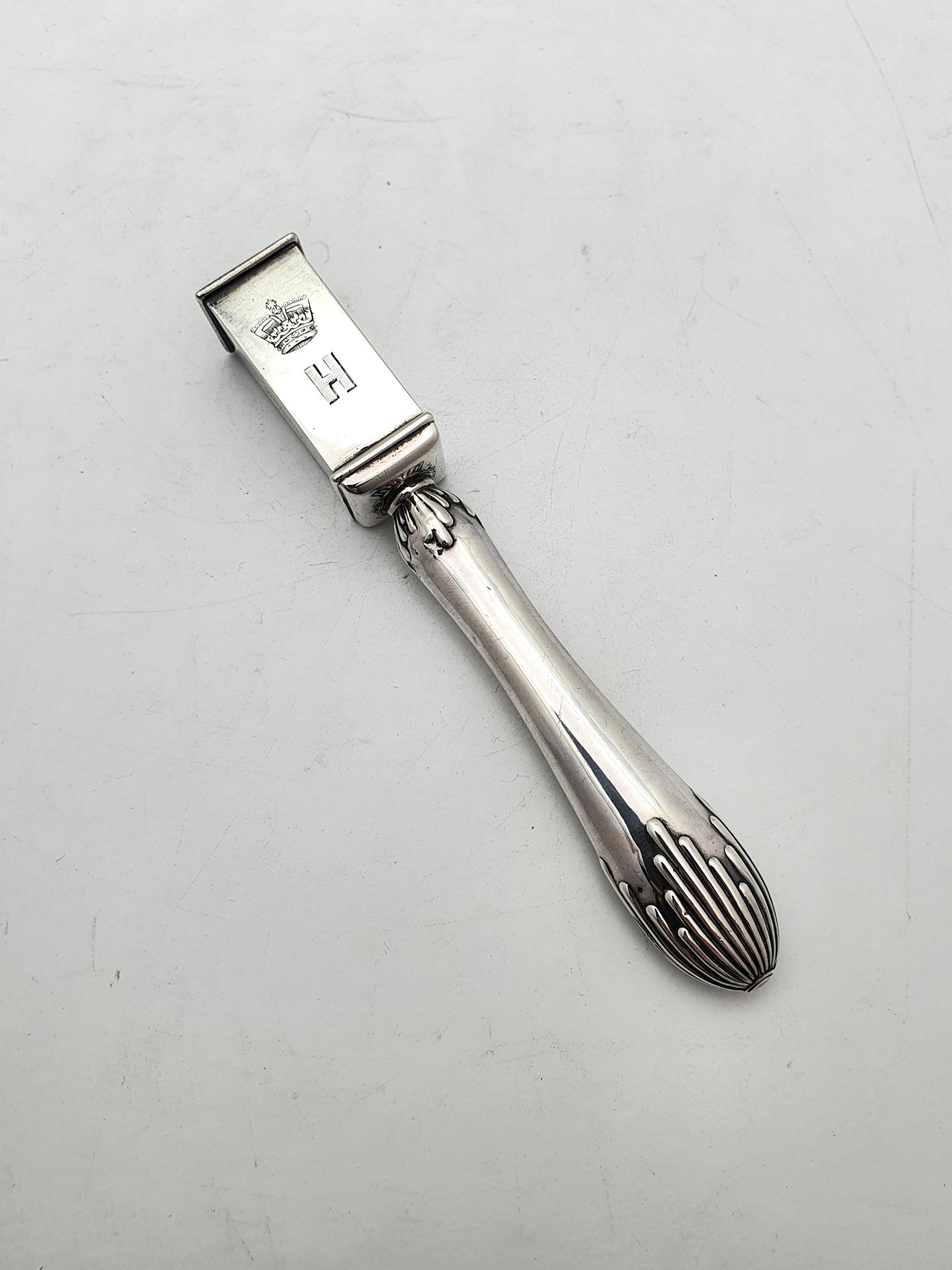 Antique Solid Silver Sealing Wax Holder - 1906