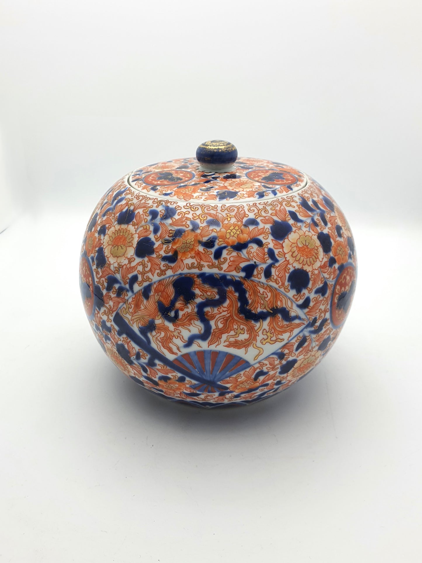 Splendid Large Imari Lidded Ginger Jar - circa 1880
