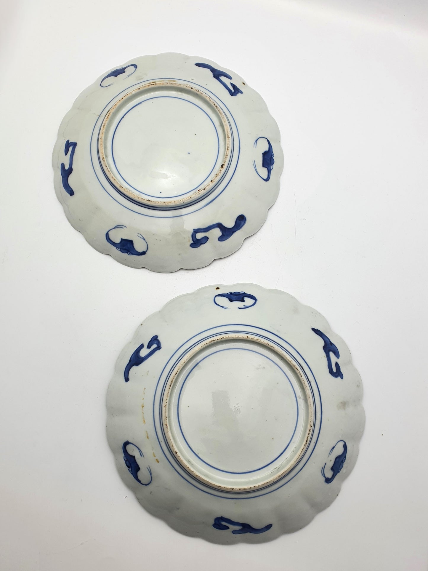 Gorgeous Pair of Decorative Imari Plates - circa 1880