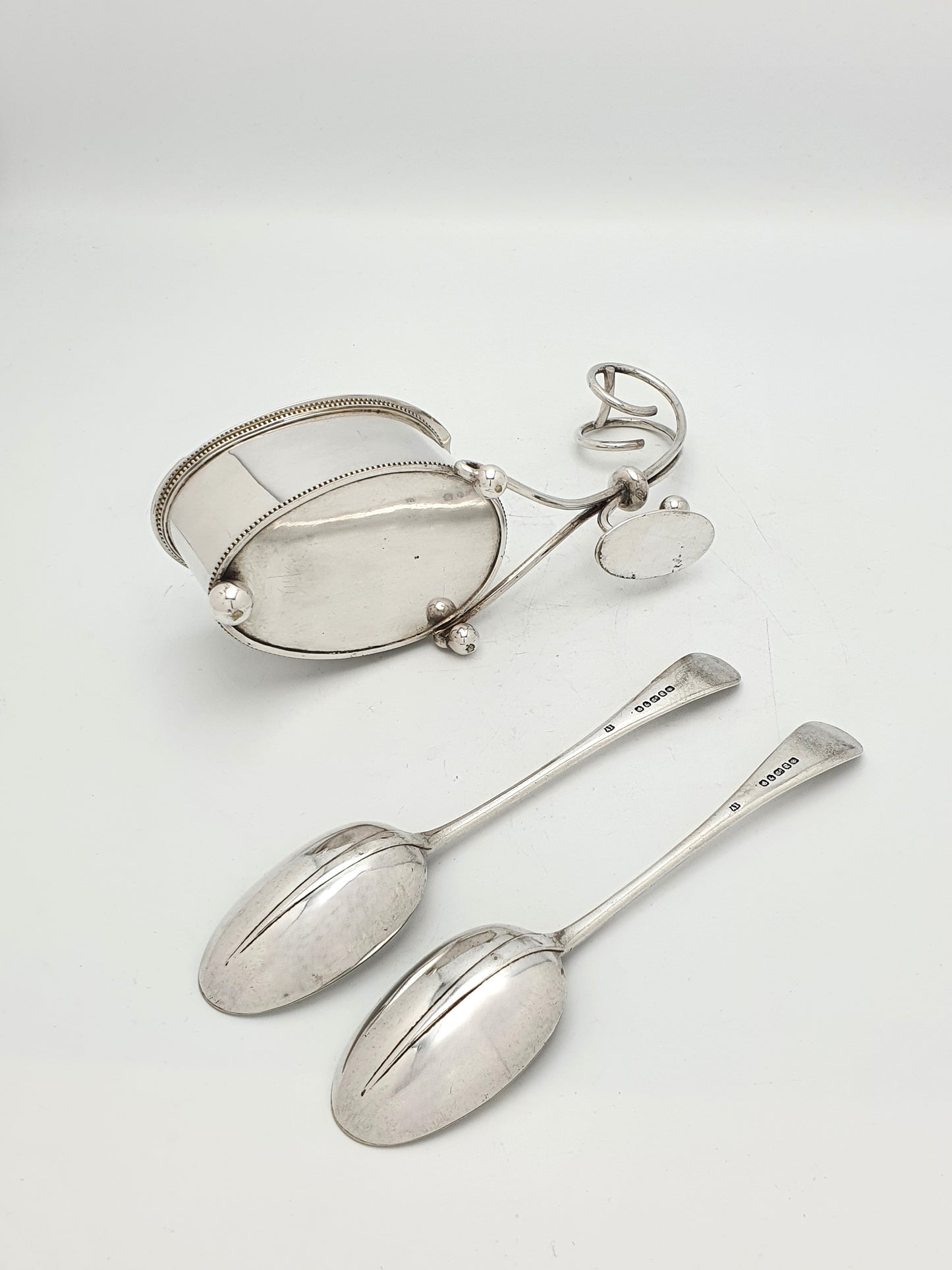 精美的爱德华式镀银勺子加热器 – 约 1905 年