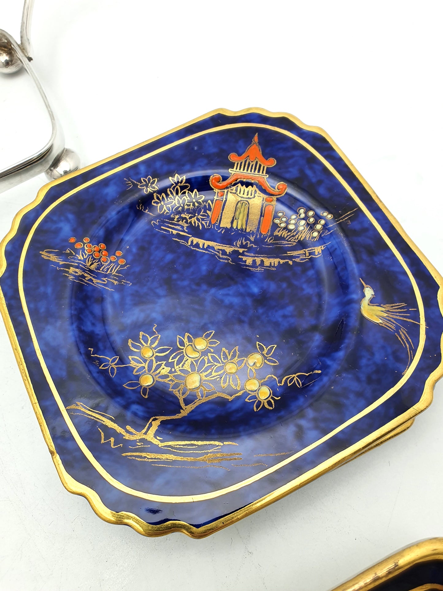 Fabulous Art Deco China Sandwich Set - circa 1930