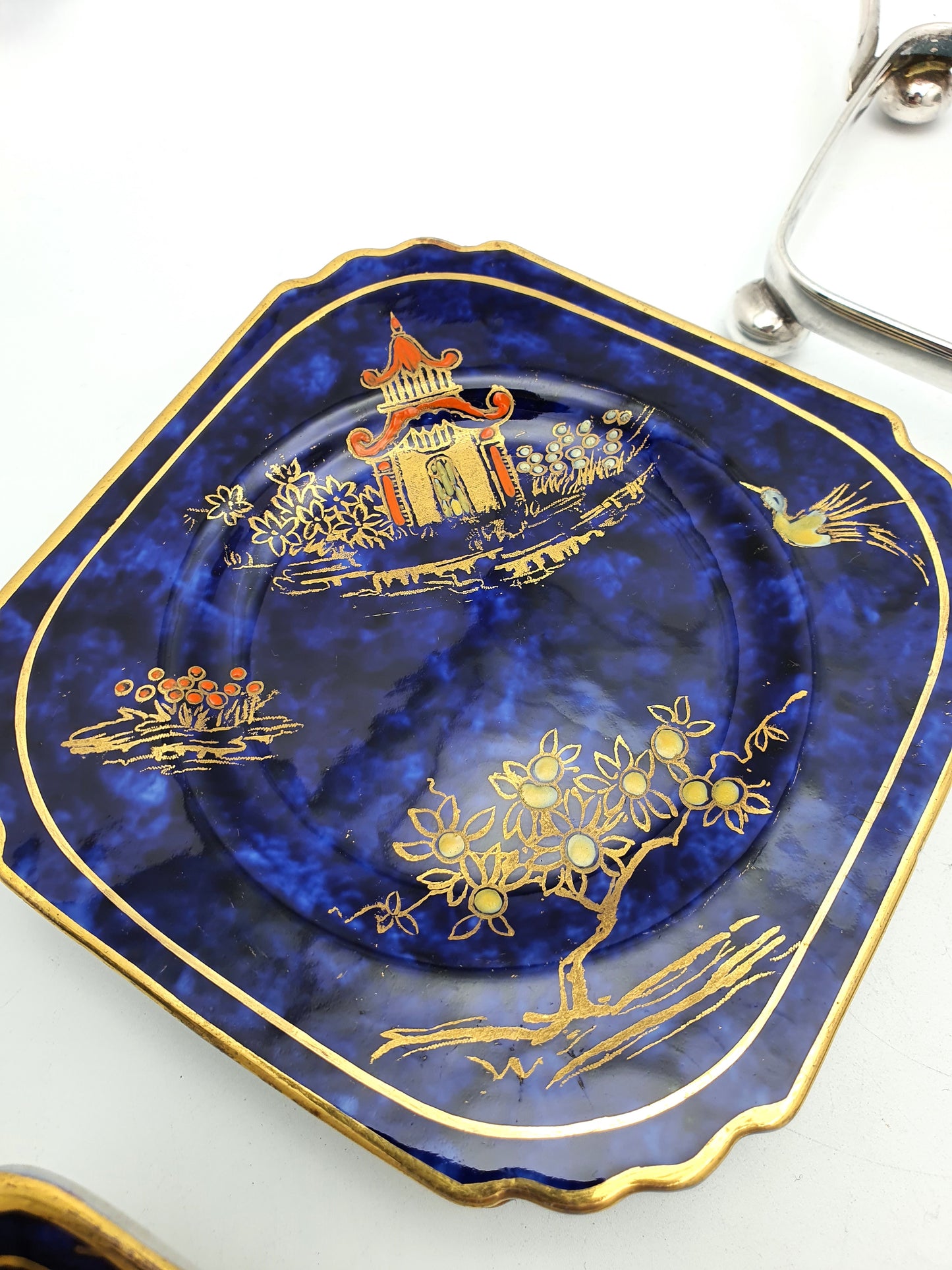 Fabulous Art Deco China Sandwich Set - circa 1930