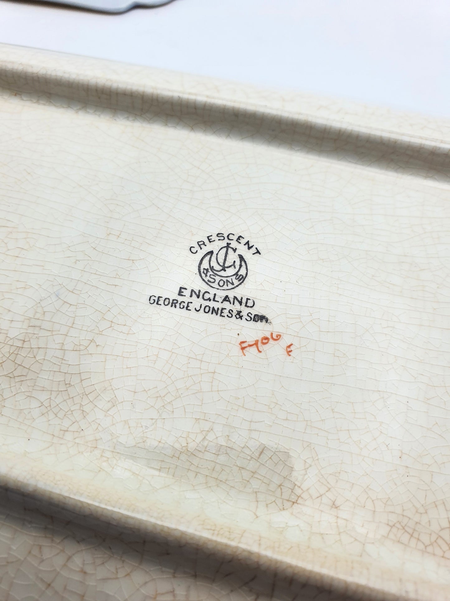 Fabulous Art Deco China Sandwich Set - circa 1930