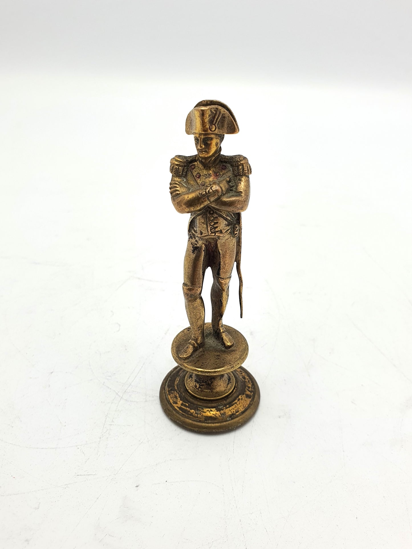 Antique Grand Tour Miniature Bronze Figure of Napoleon Bonaparte – circa 1880