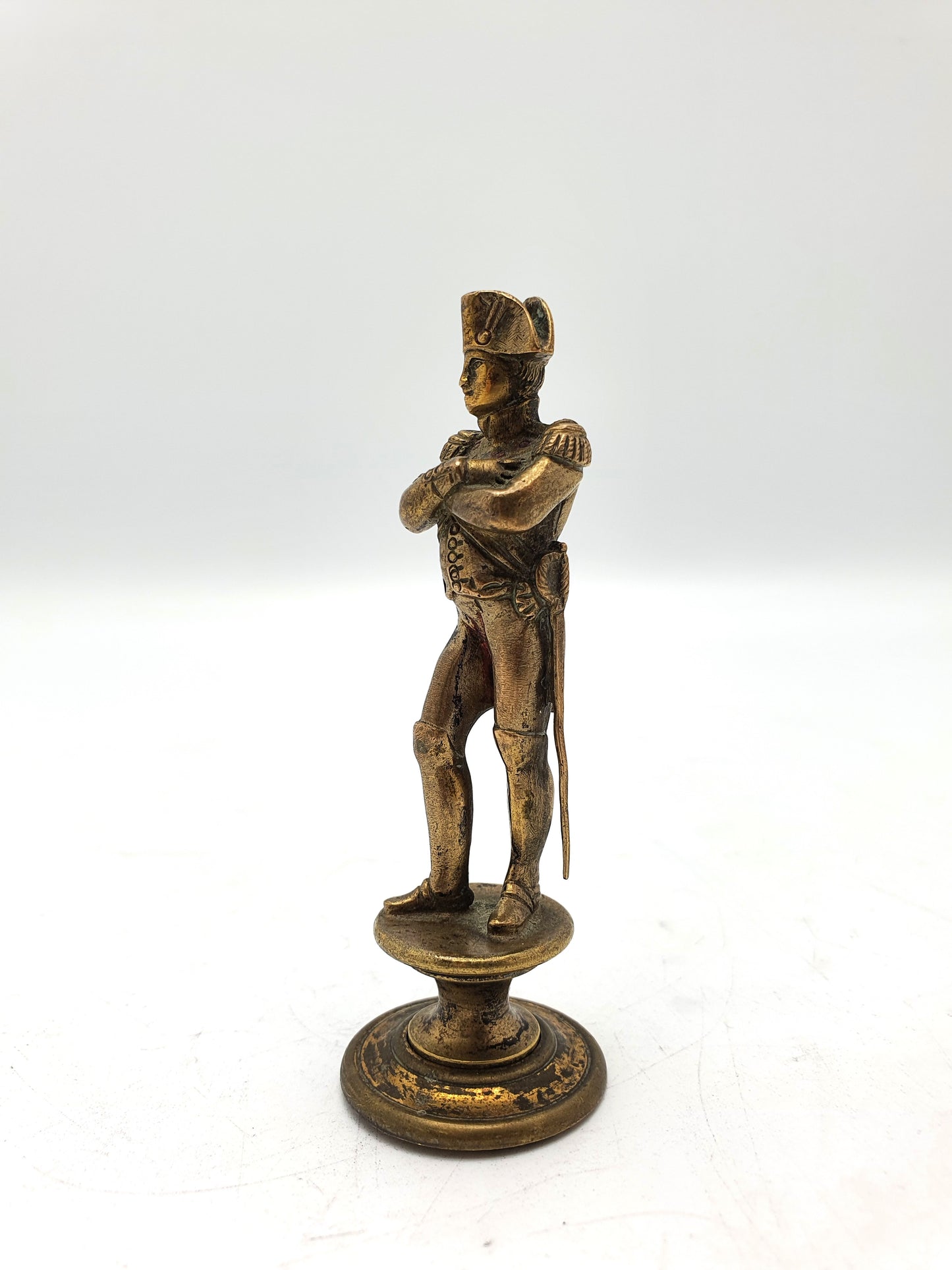 Antique Grand Tour Miniature Bronze Figure of Napoleon Bonaparte – circa 1880