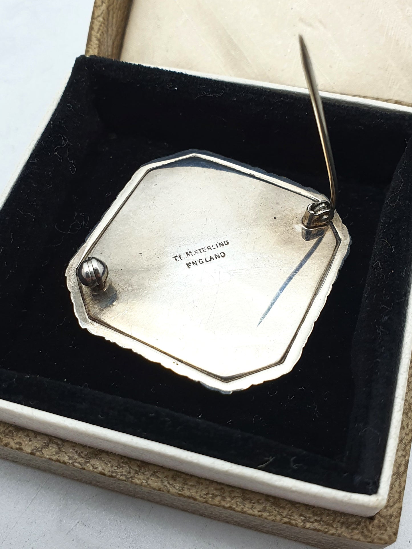 Pretty Silver Brooch – circa 1930