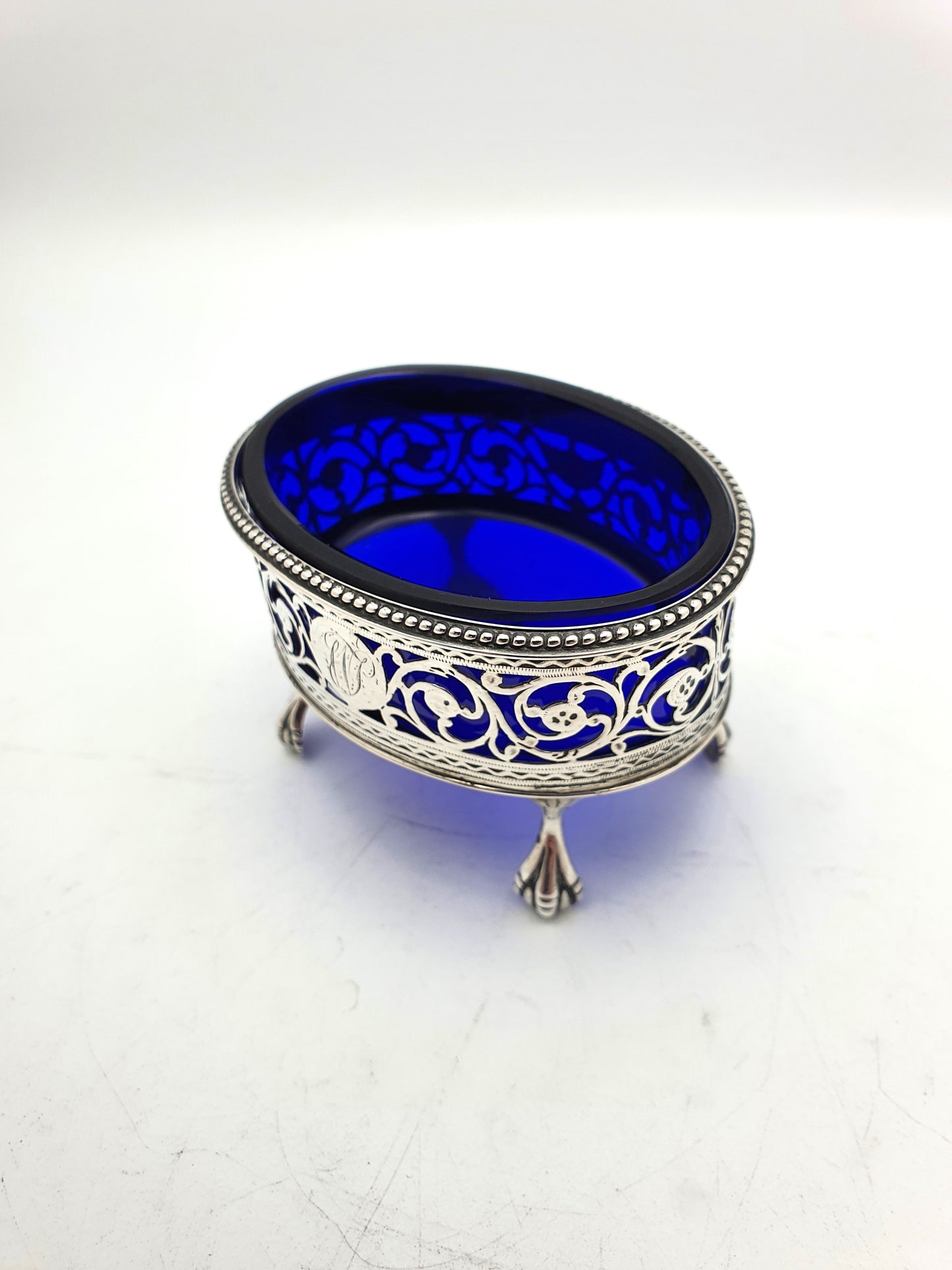 Gorgeous Solid Silver George III Salt - 1779