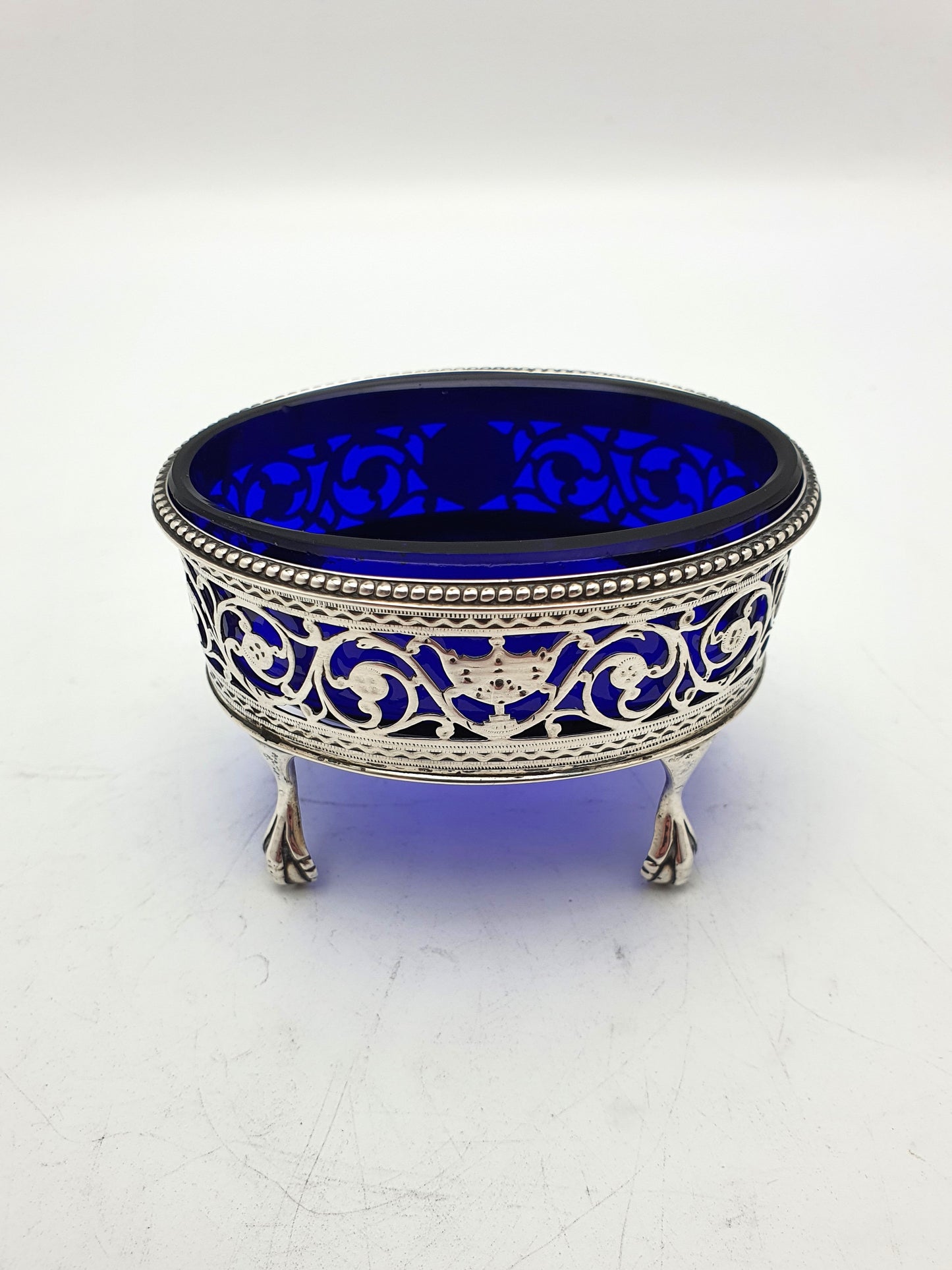 Gorgeous Solid Silver George III Salt - 1779