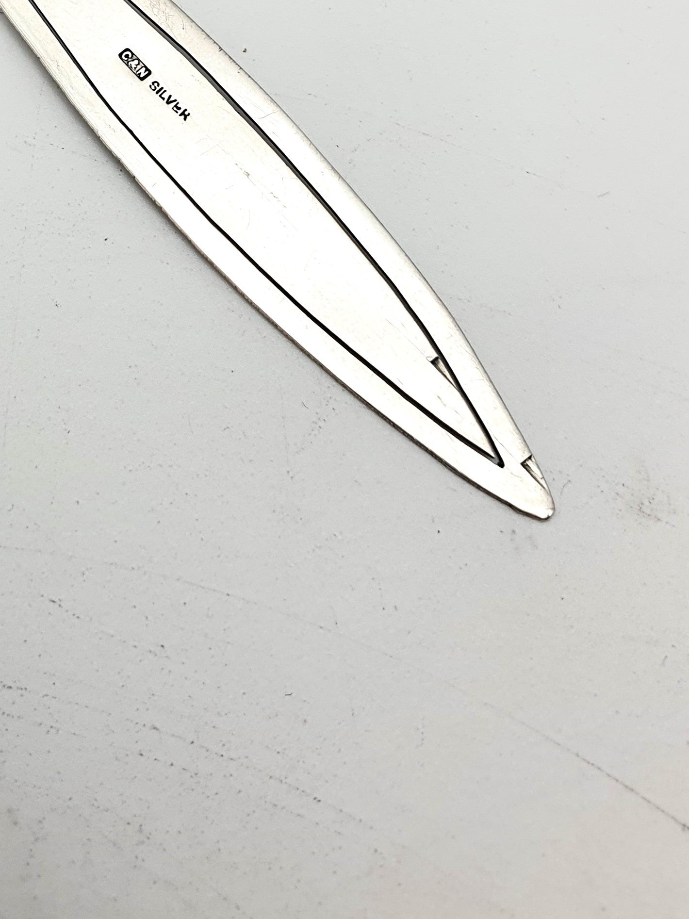 Nice Continental Silver and Mother of Pearl Bookmark – circa 1920