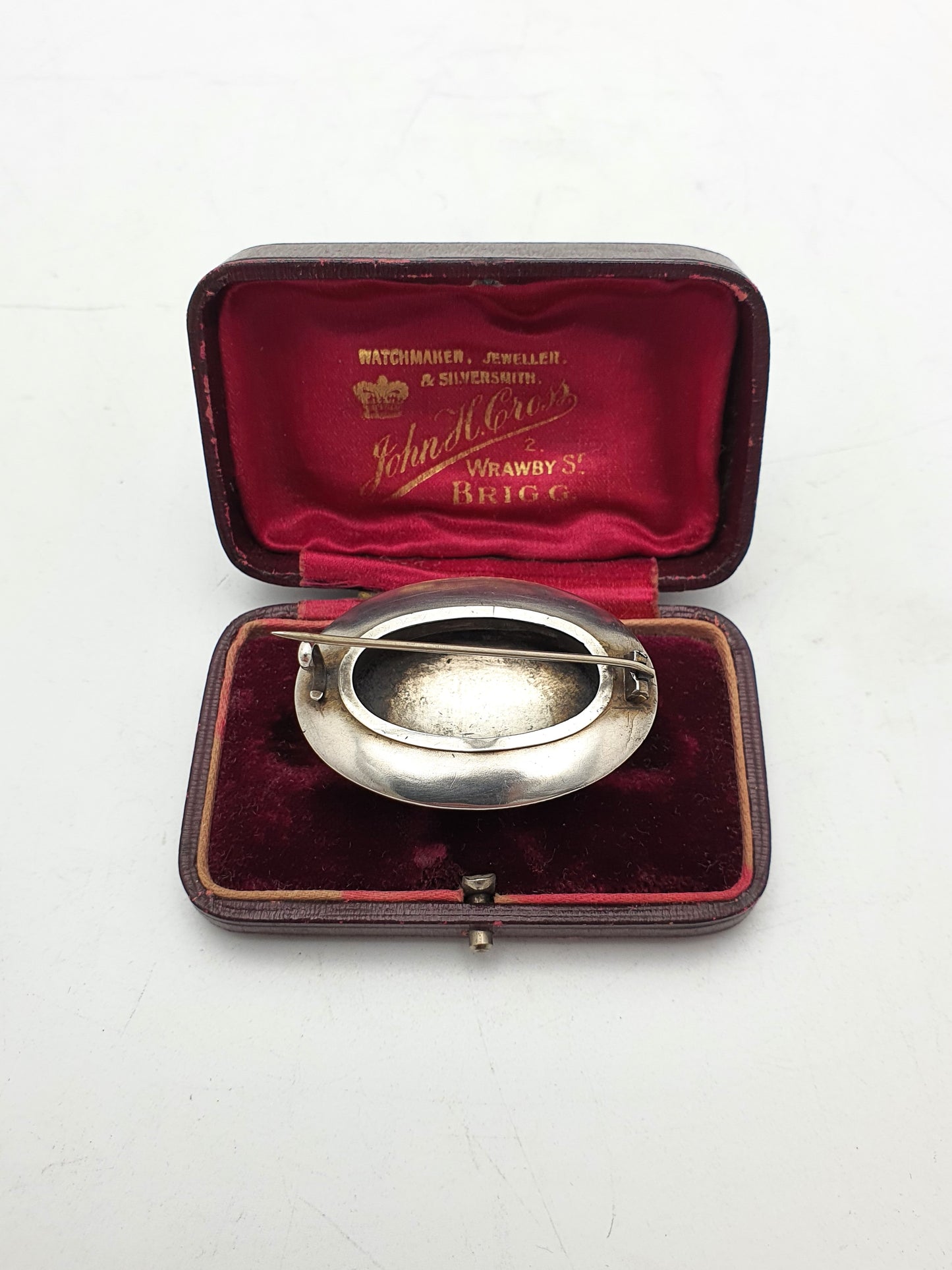 Pretty Victorian Silver Sweetheart Brooch – circa 1890