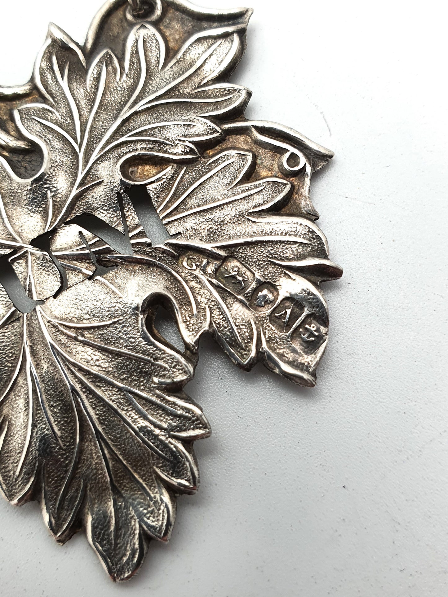 Victorian Solid Silver Rum Decanter Label - 1849