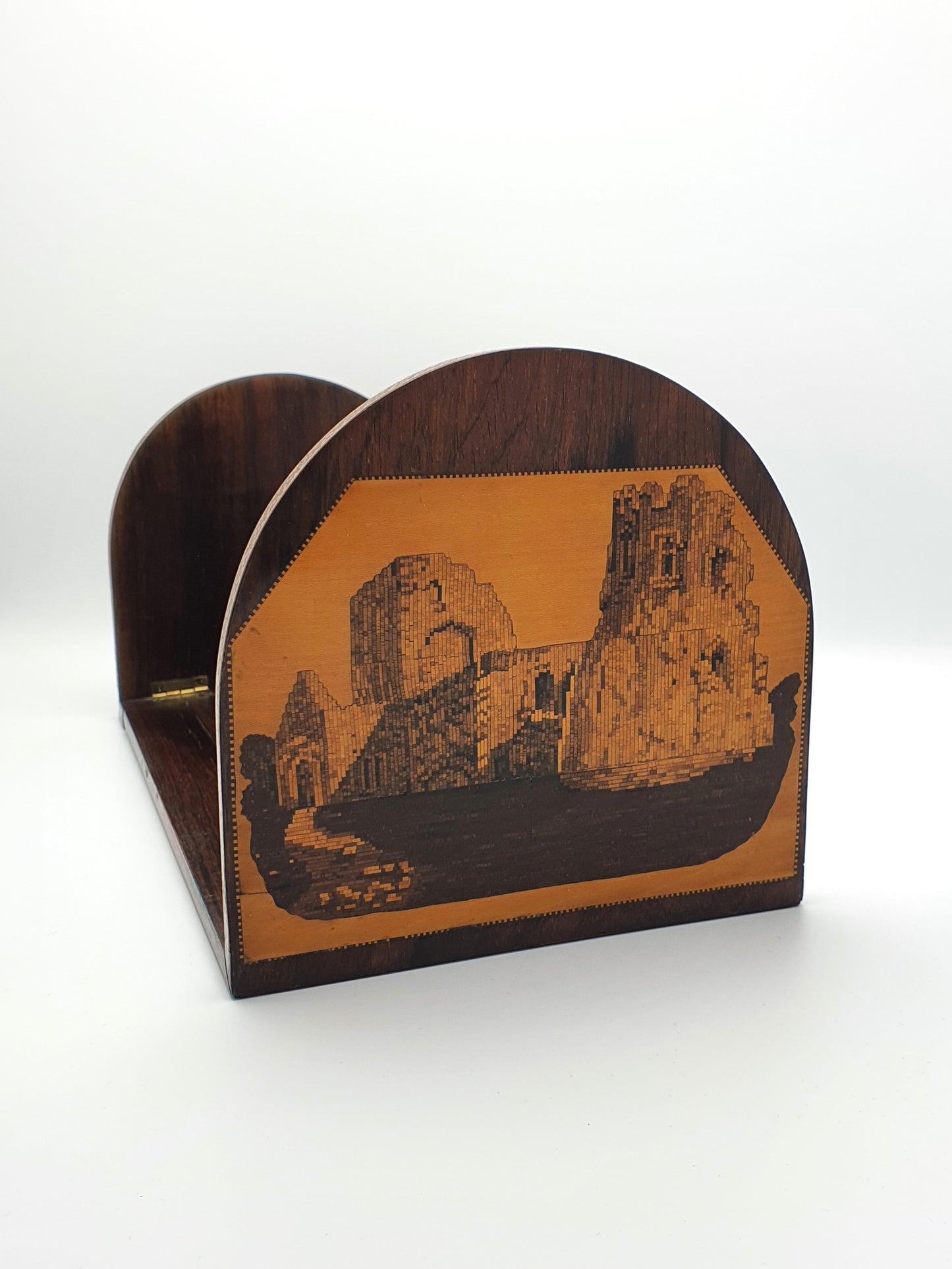Nice Antique Tunbridge Ware Book Slide – circa 1870