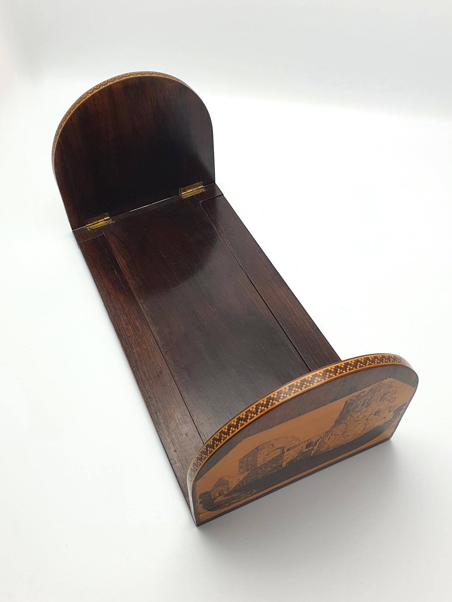 Nice Antique Tunbridge Ware Book Slide – circa 1870