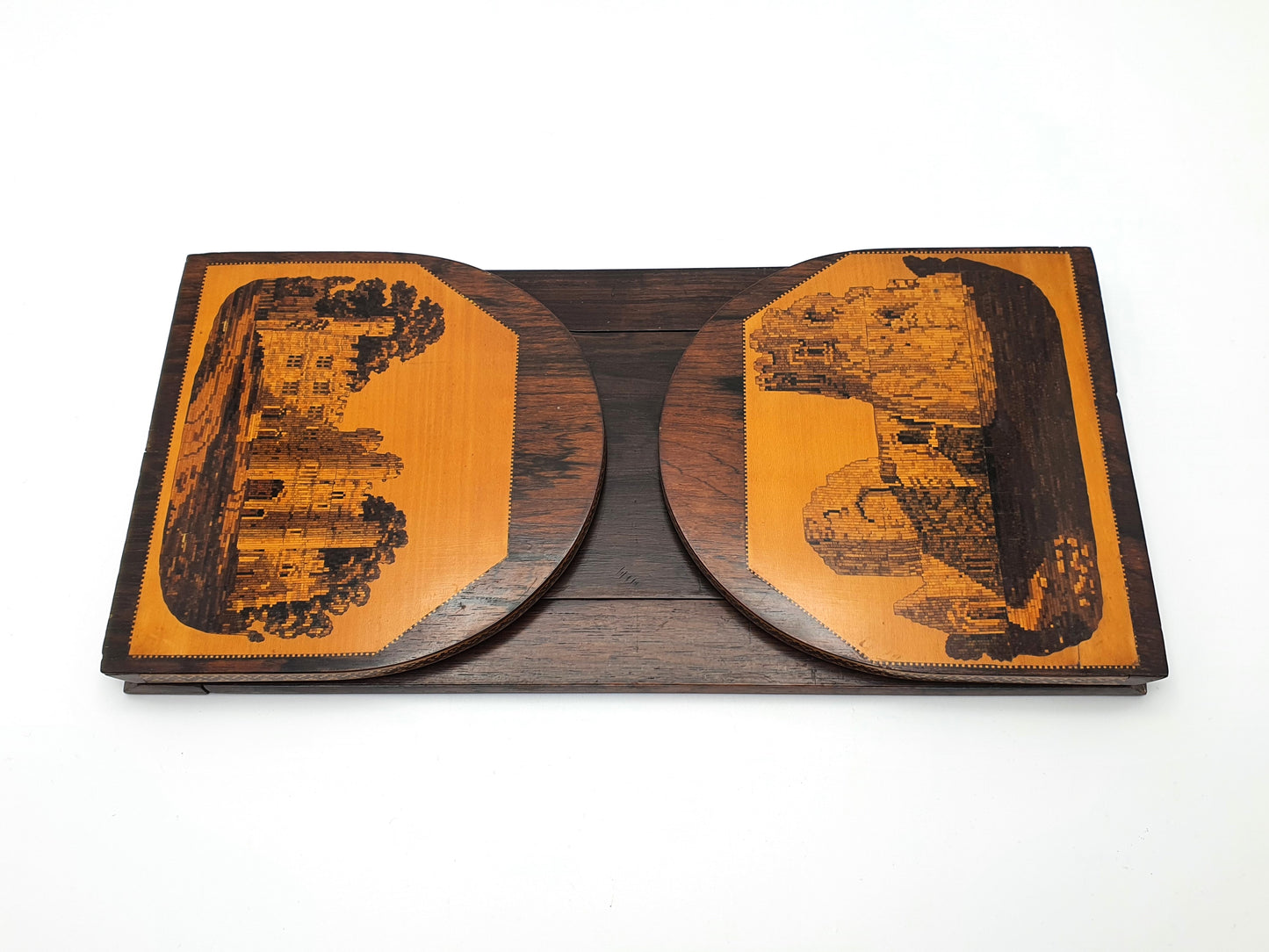 Nice Antique Tunbridge Ware Book Slide – circa 1870