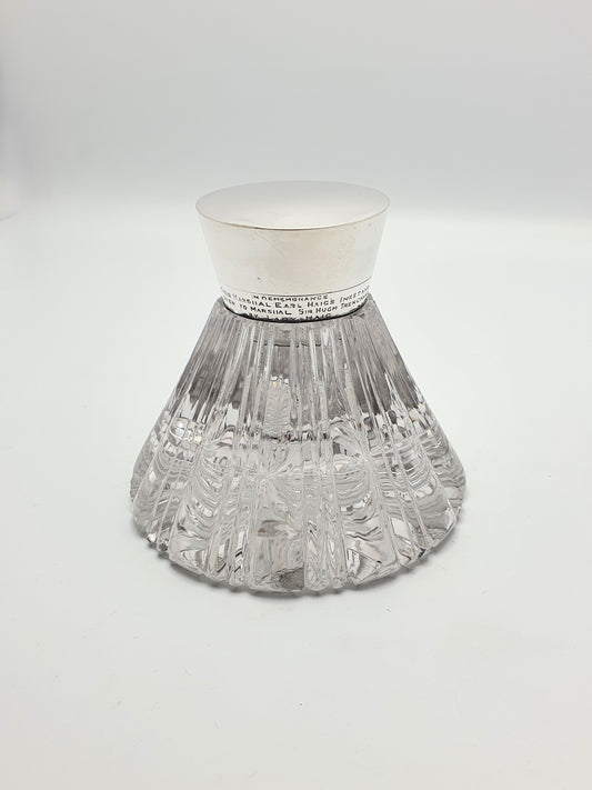 Field Marshal Earl Haig’s Silver Topped Inkstand - 1893