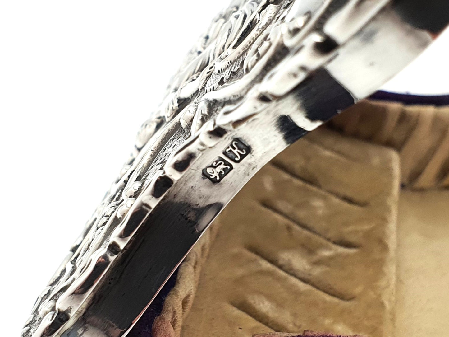 Gorgeous Antique Edwardian Silver Jewellery Box - 1910