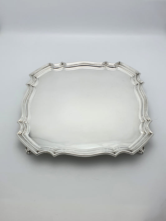 Fabulous Art Deco Silver Plated Cocktail Tray - circa 1930