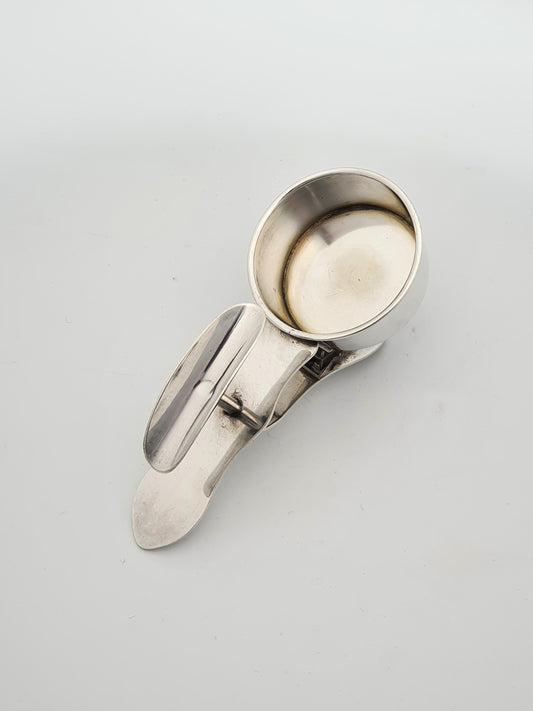 Unusual Antique Asprey Silver-Plated Clip-On Ash Tray – circa 1920
