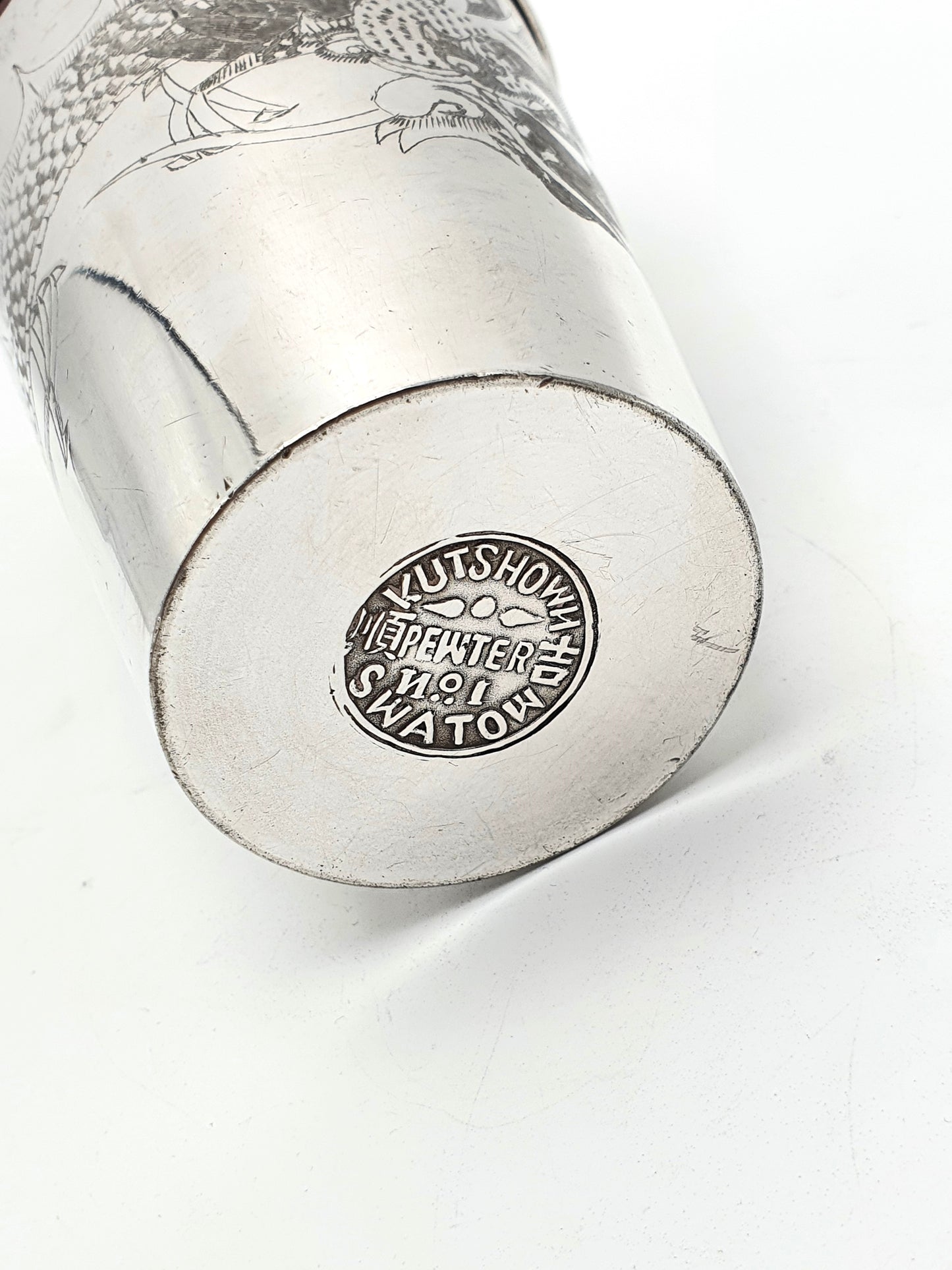 Lovely Hong Kong Silver-Plated Cocktail Shaker - circa 1930