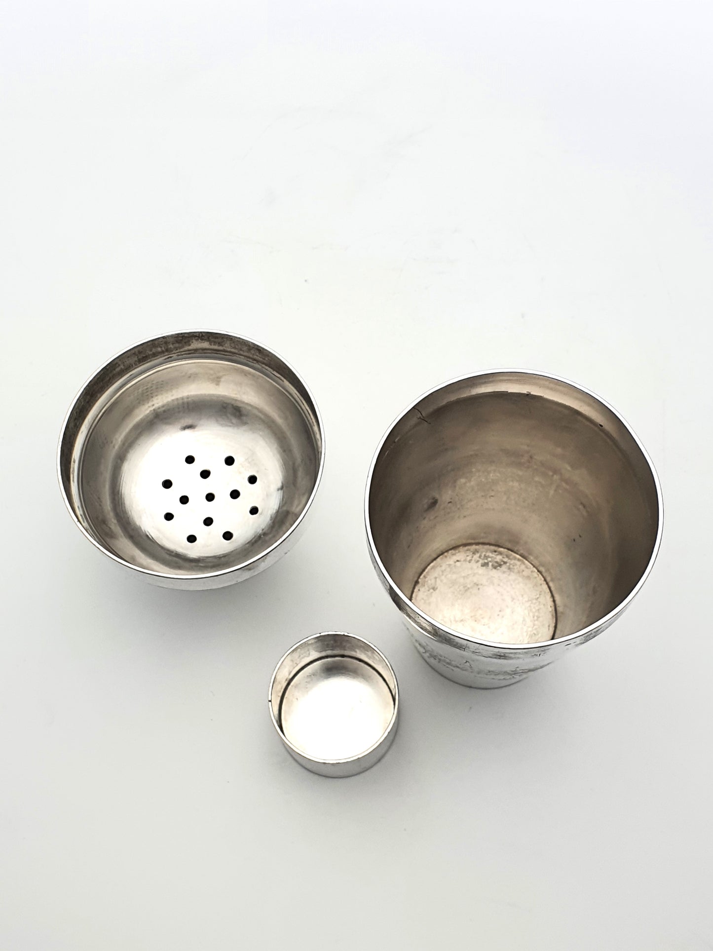 Lovely Hong Kong Silver-Plated Cocktail Shaker - circa 1930