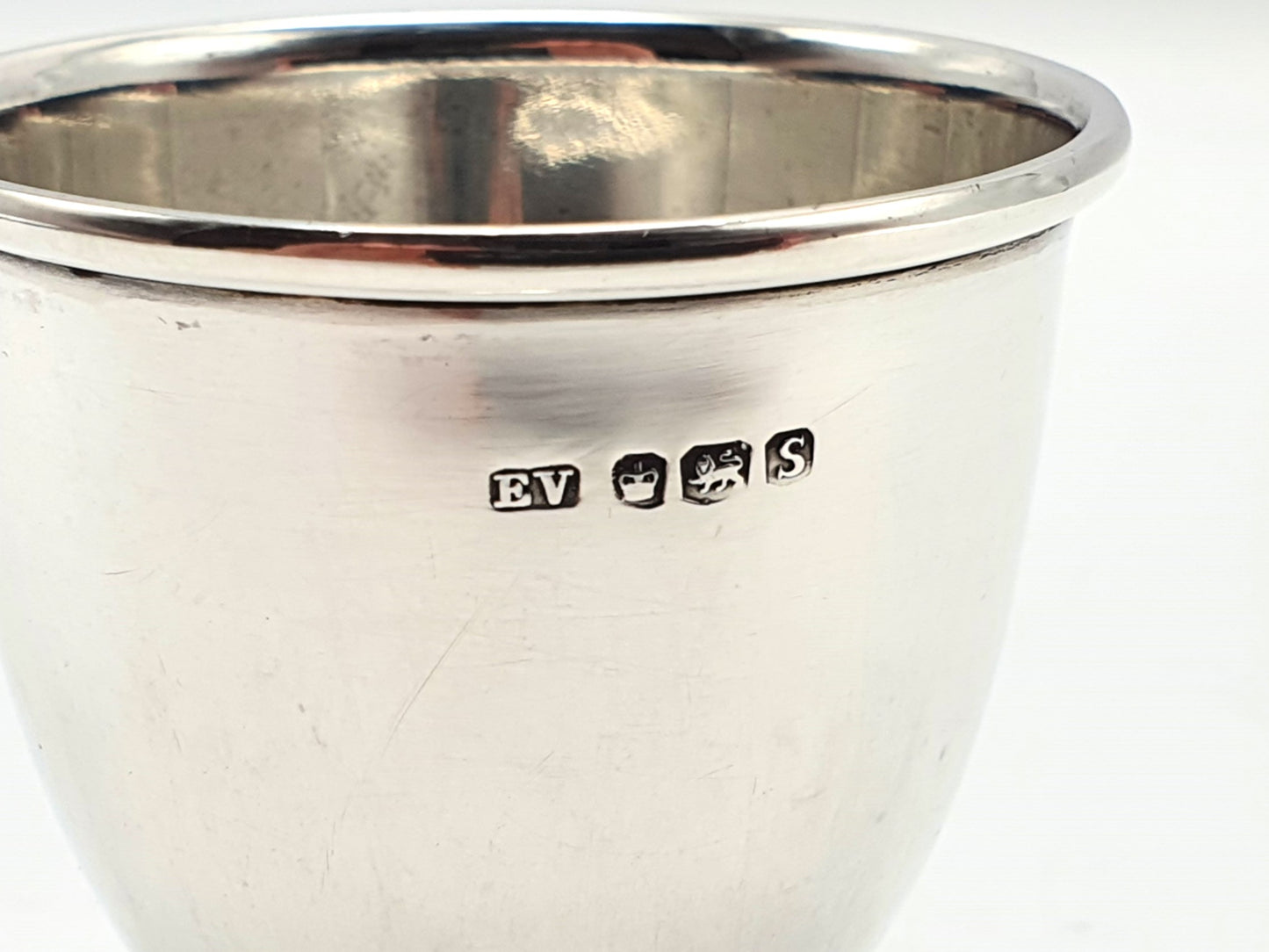 Lovely Solid Silver Egg Cup - 1935