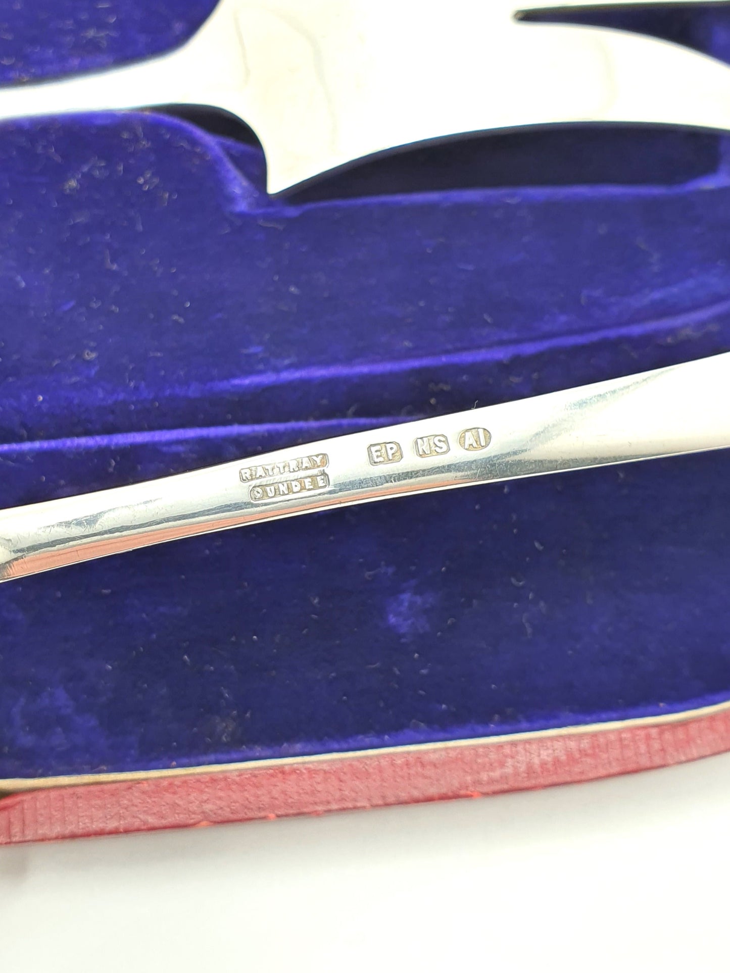 Gorgeous Antique Edwardian Silver-Plated Serving Set in Fitted Case – circa 1905