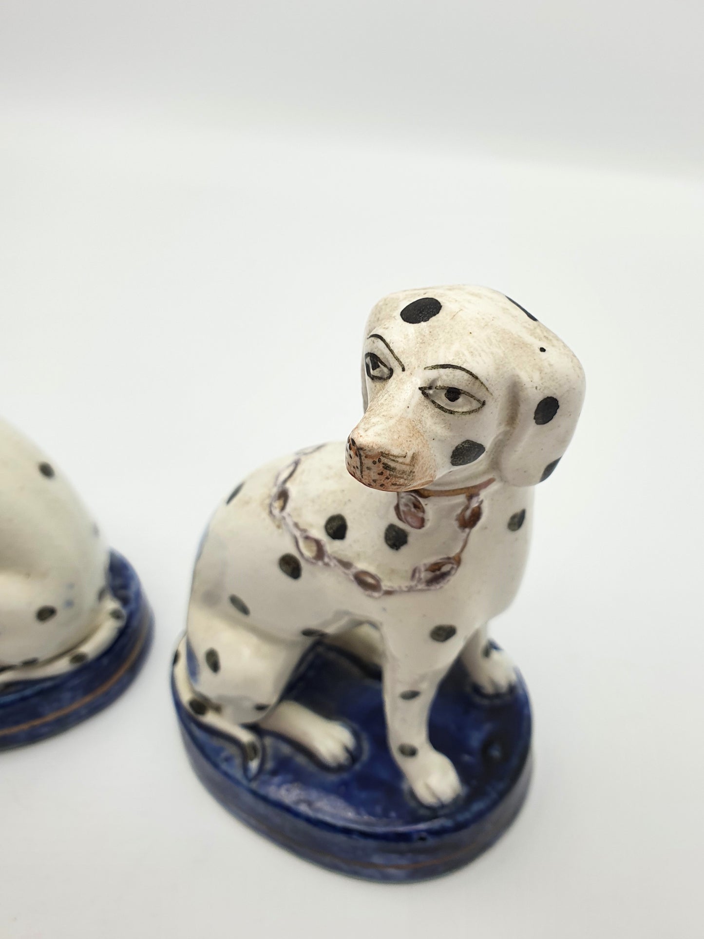 Nice Pair of Antique Staffordshire Dalmatian Dogs – circa 1890