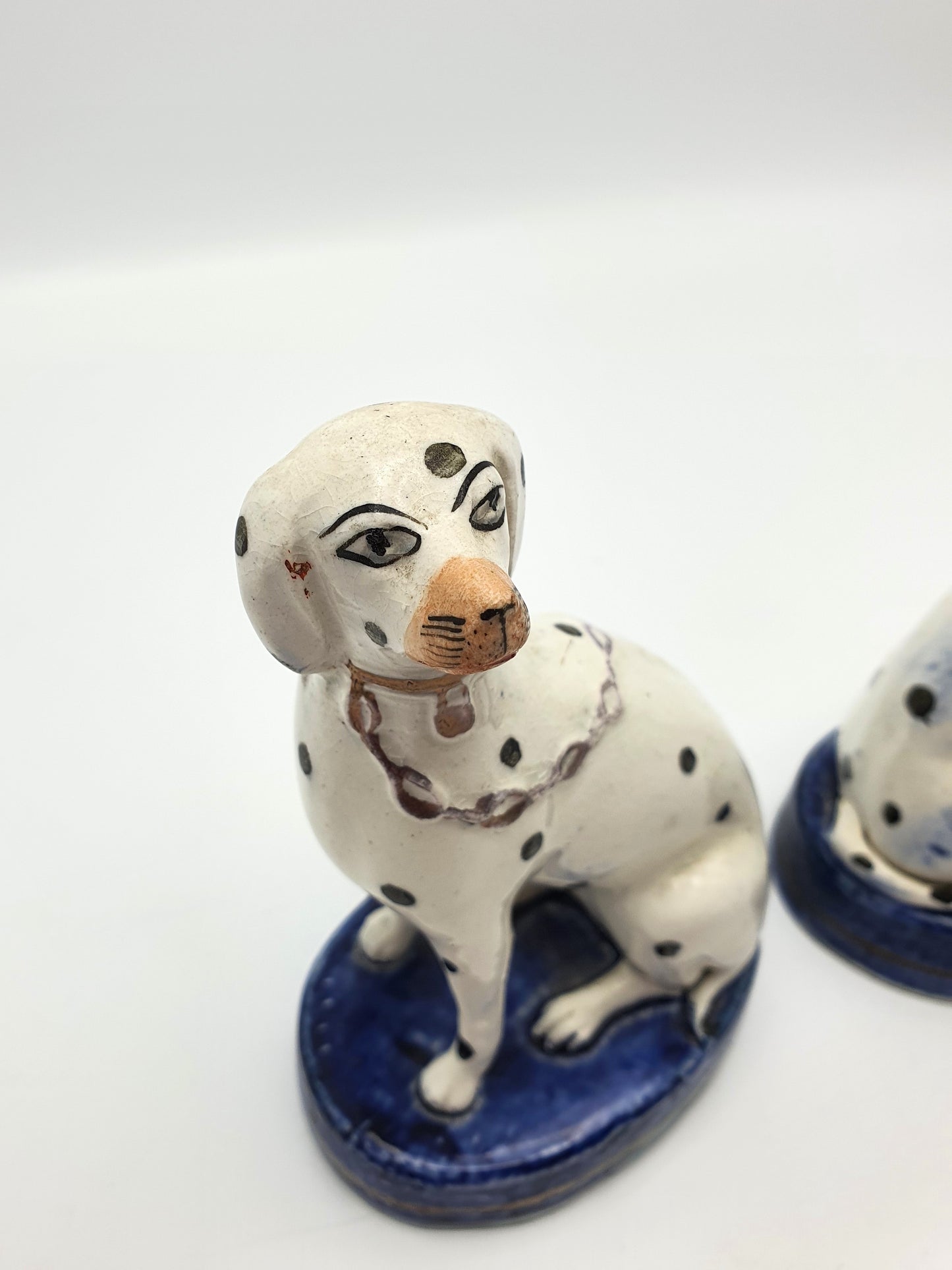 Nice Pair of Antique Staffordshire Dalmatian Dogs – circa 1890