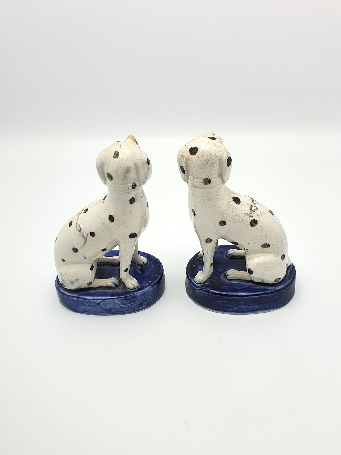 Nice Pair of Antique Staffordshire Dalmatian Dogs – circa 1890
