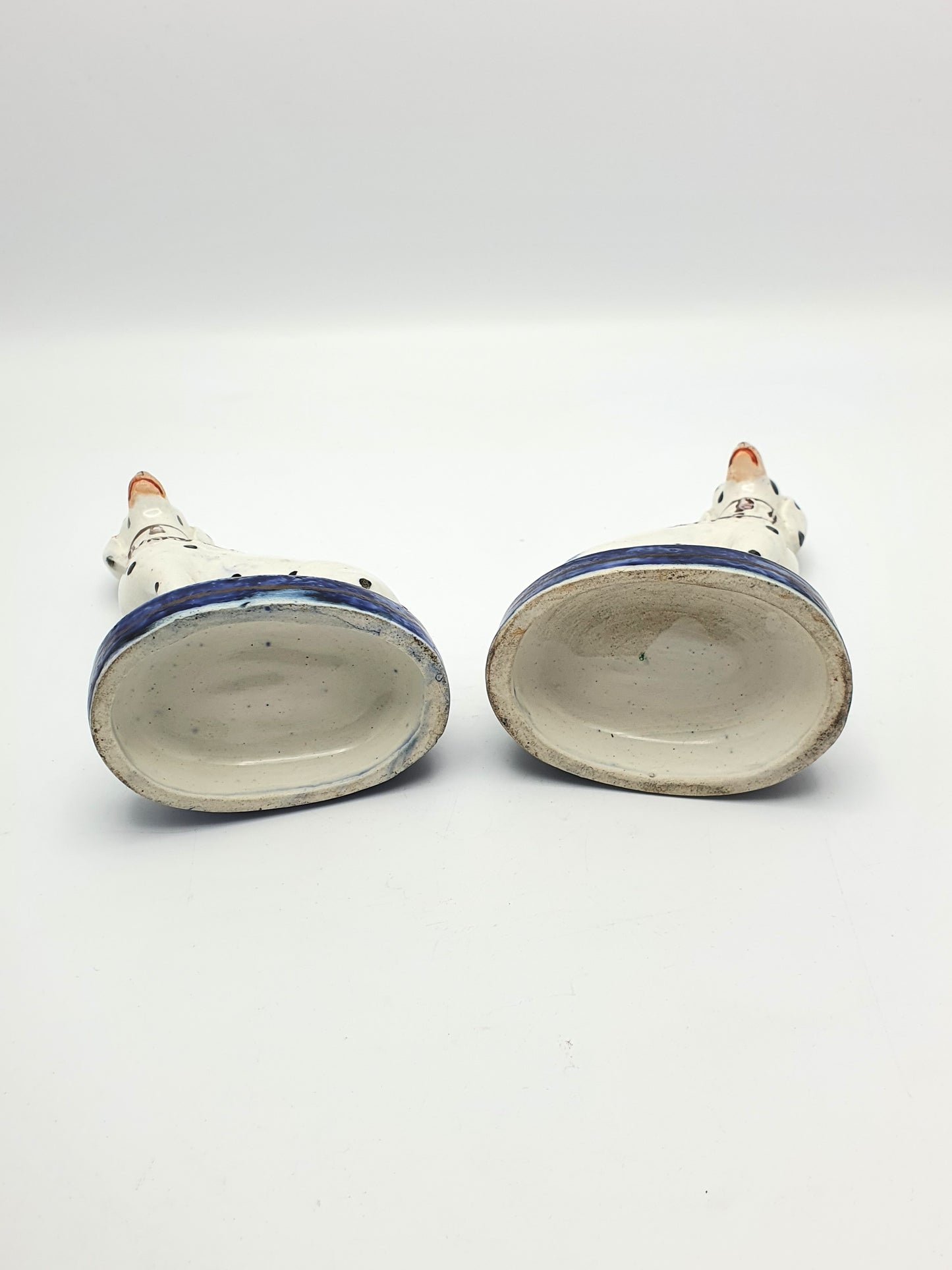 Nice Pair of Antique Staffordshire Dalmatian Dogs – circa 1890