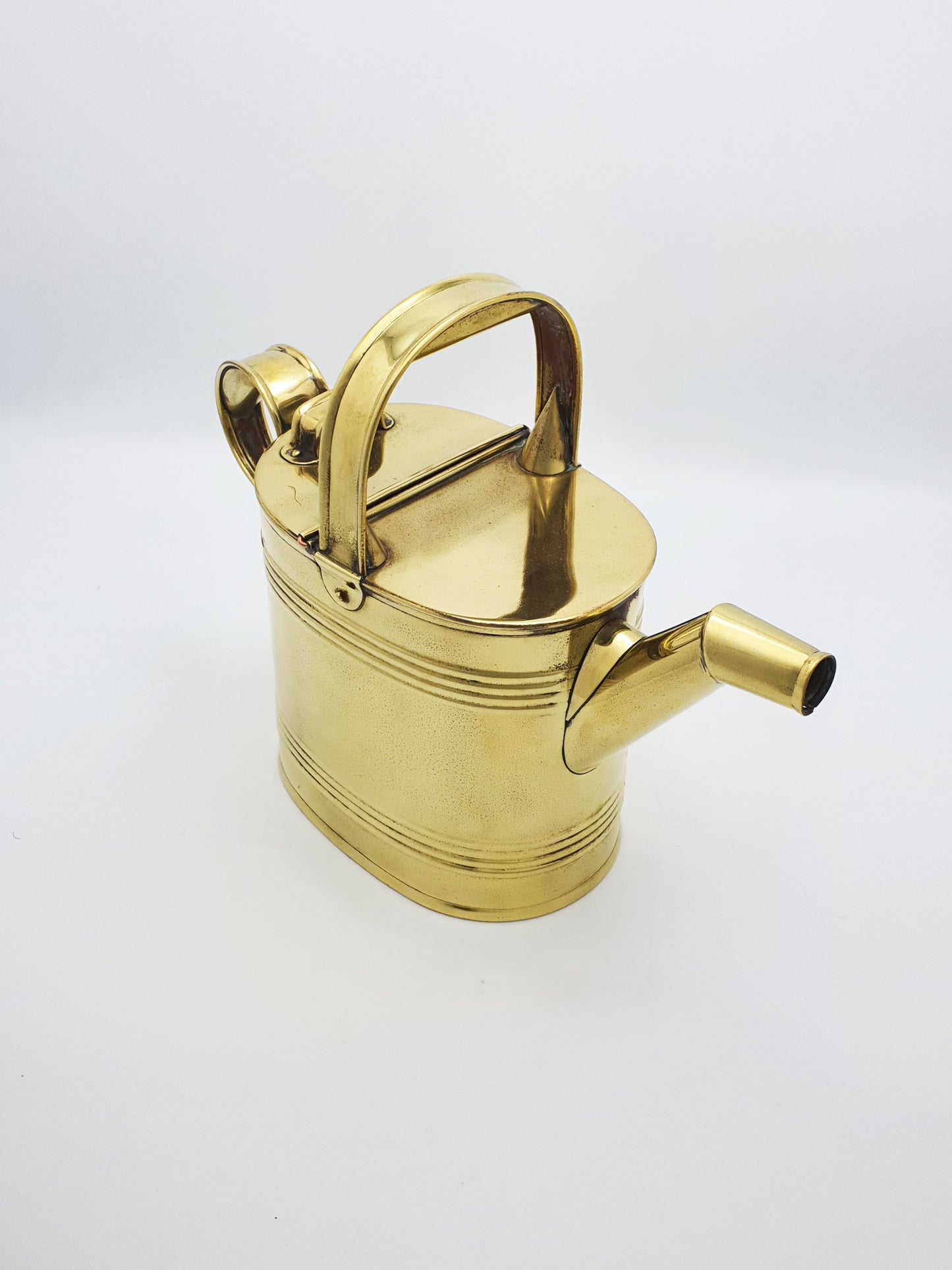Lovely Antique Victorian Brass Watering Can – circa 1890