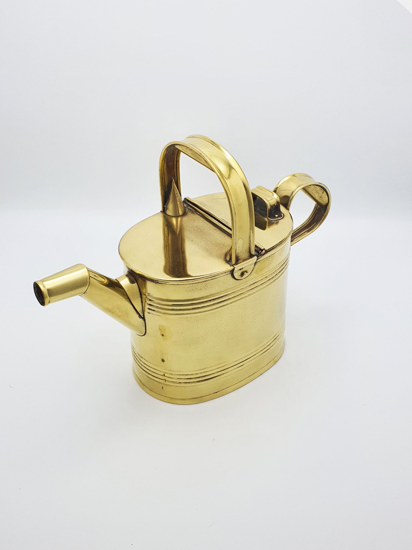 Lovely Antique Victorian Brass Watering Can – circa 1890