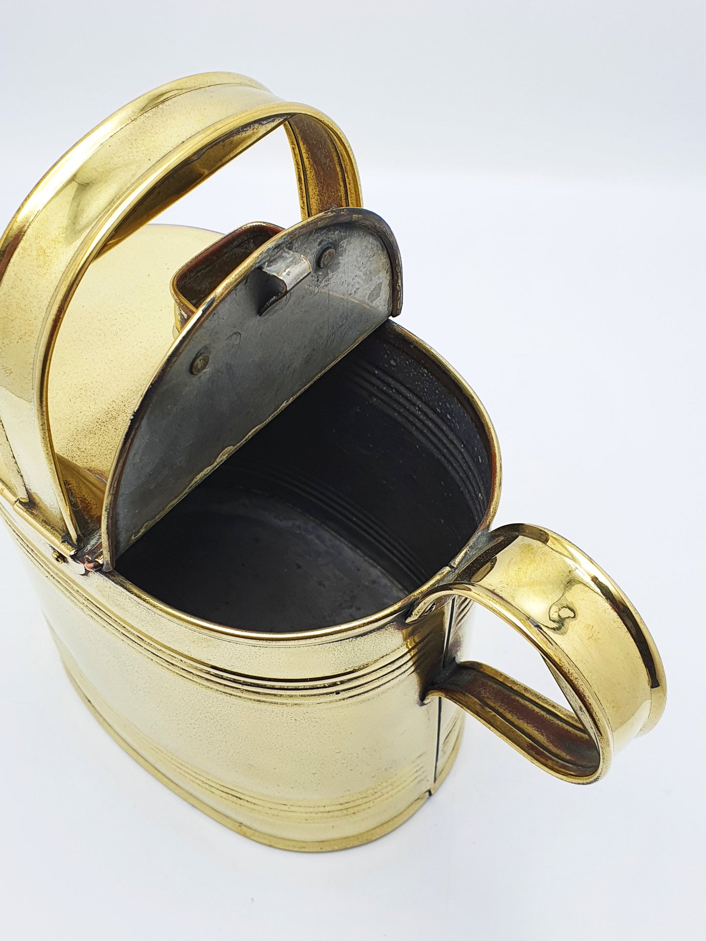 Lovely Antique Victorian Brass Watering Can – circa 1890