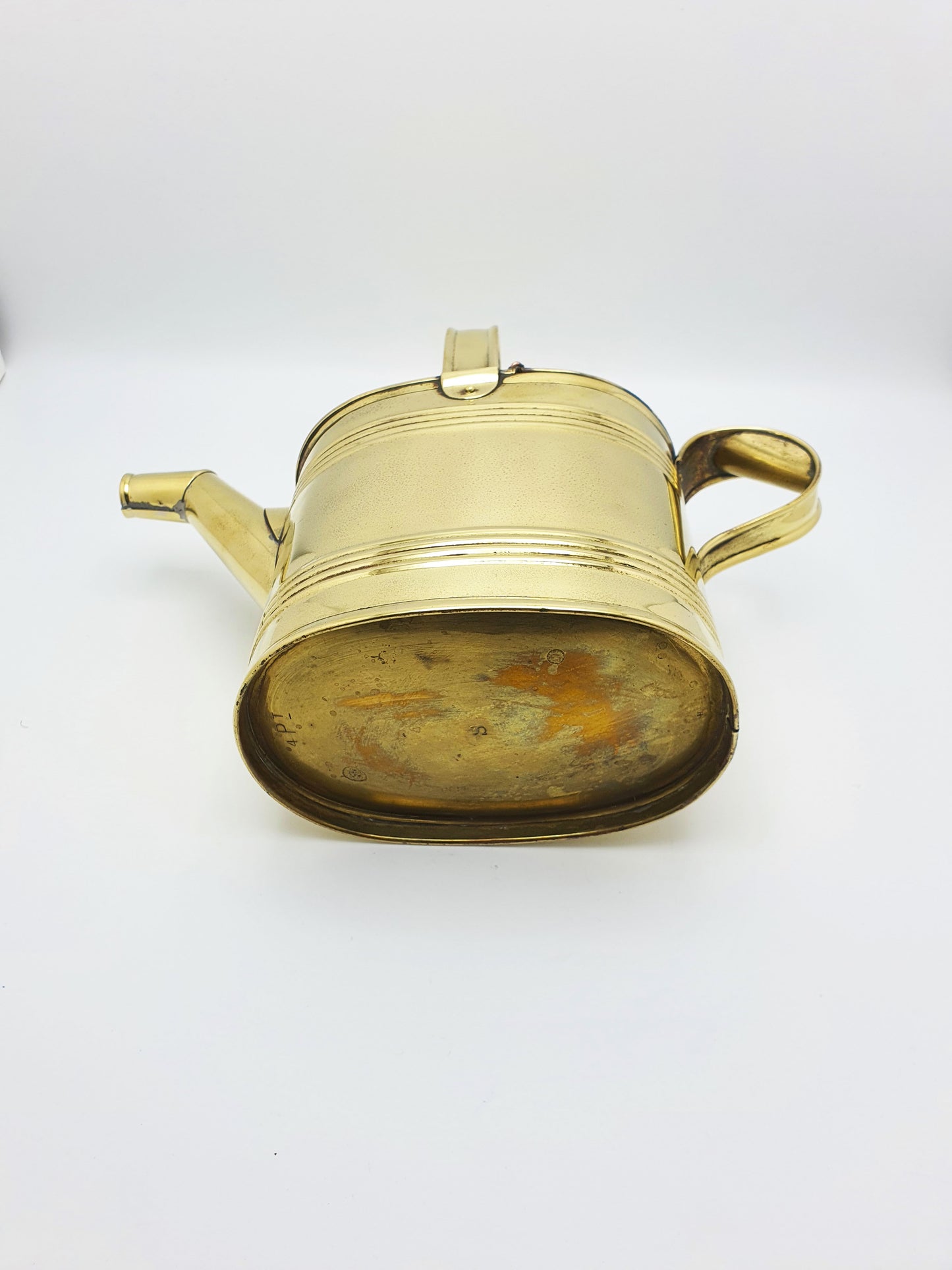 Lovely Antique Victorian Brass Watering Can – circa 1890