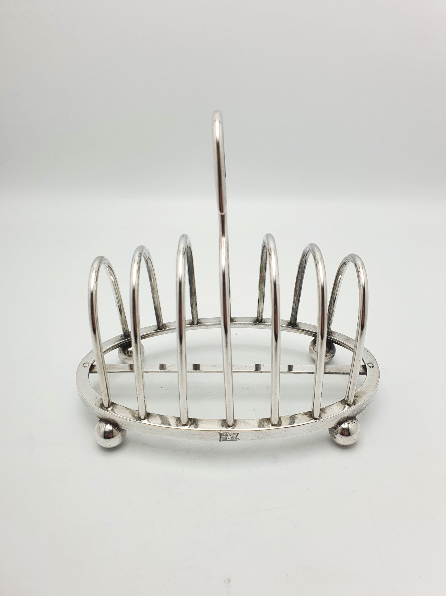 Nice Antique Victorian ‘SS Coy’ Silver-Plated Toast Rack – circa 1890