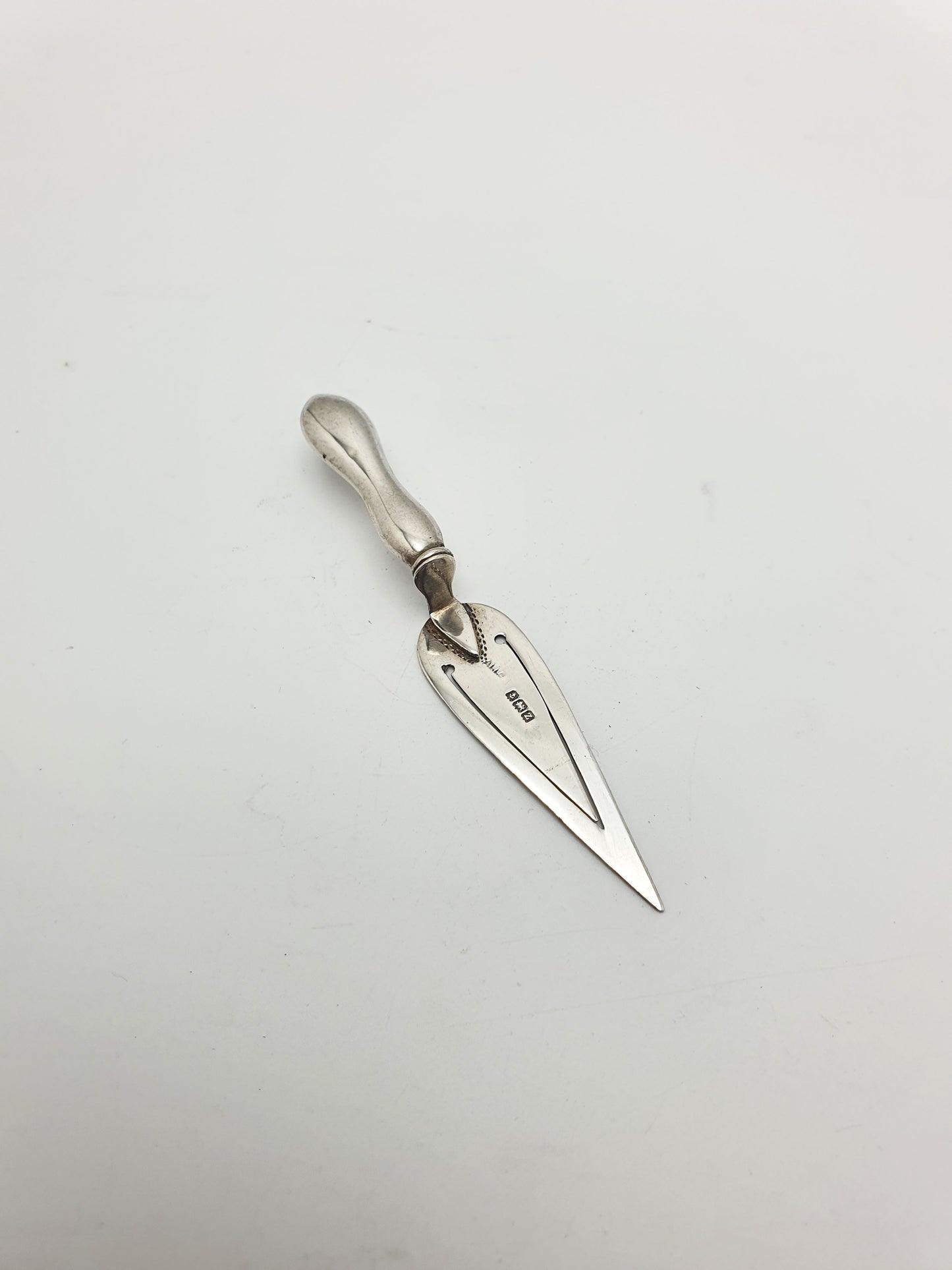 Pretty Antique Sterling Silver Page Marker - 1924
