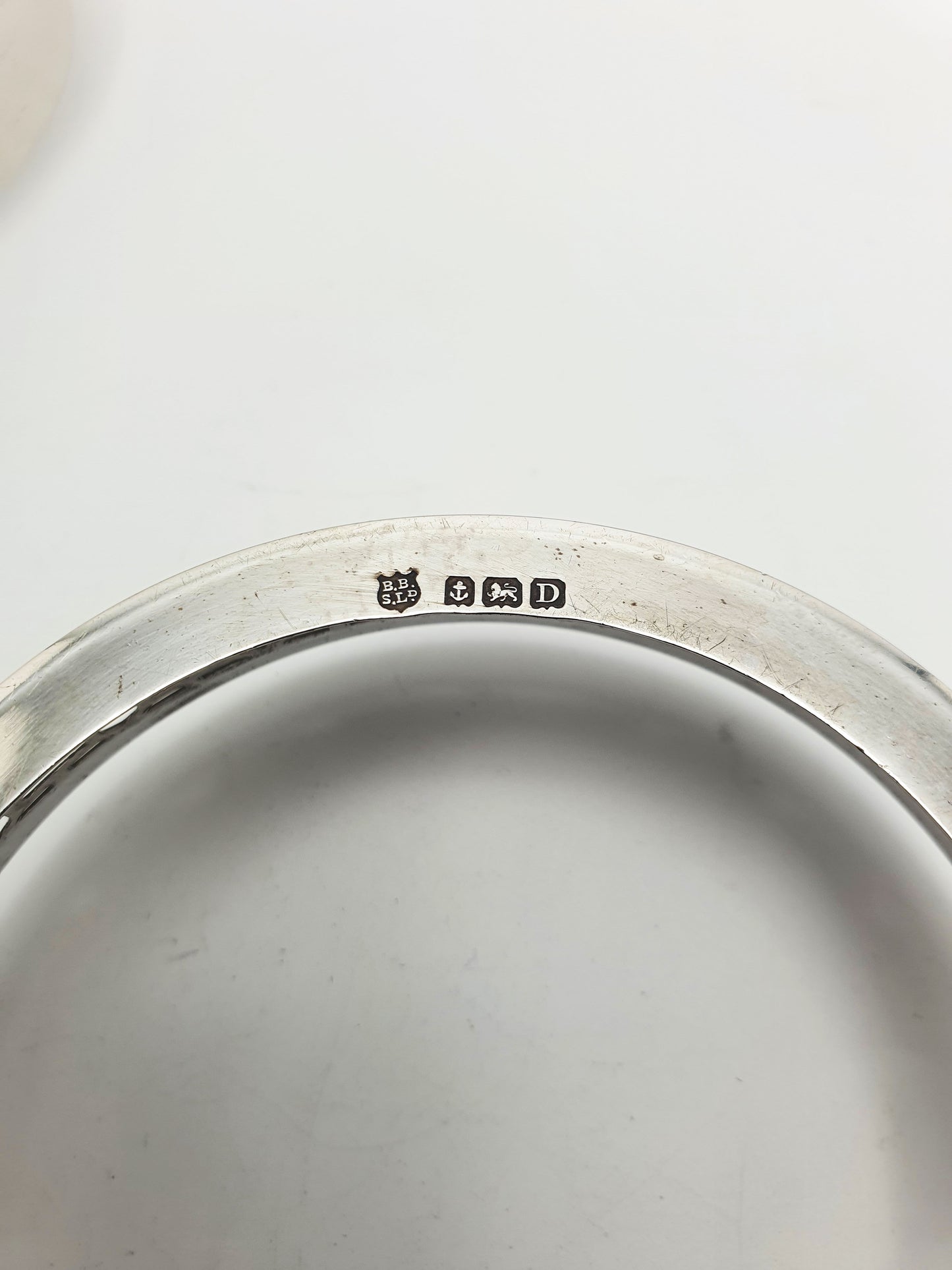 Pretty Silver Butter Dish with Glass Insert and Silver Butter Knife - 1928