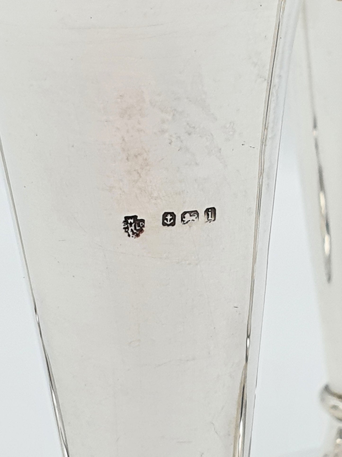 Stunning Set of Four Antique Edwardian Silver Bud Vases - 1908