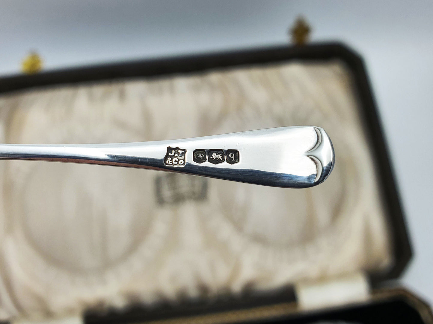 Harrods Cut Glass Butter Dishes with Silver Spreaders - 1933