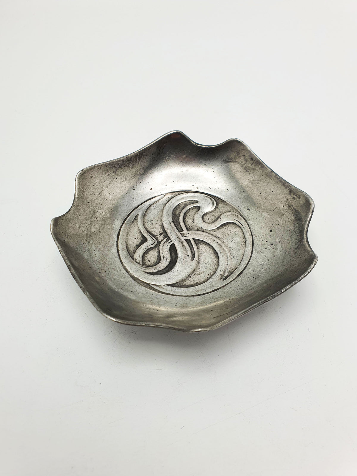 Lovely Small WMF Art Nouveau Pewter Dish – circa 1900