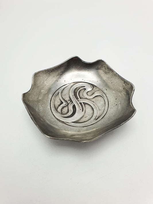 Lovely Small WMF Art Nouveau Pewter Dish – circa 1900