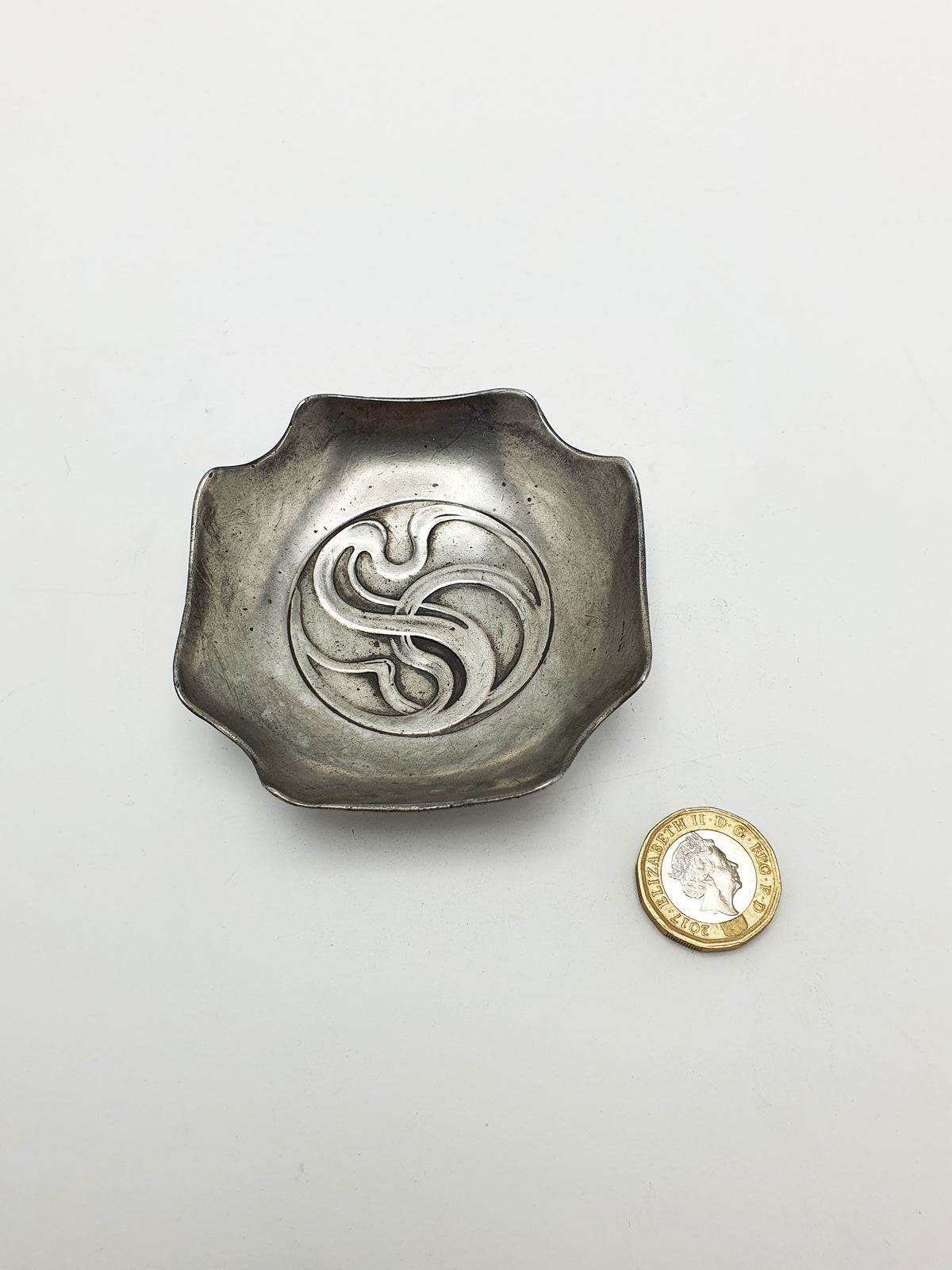Lovely Small WMF Art Nouveau Pewter Dish – circa 1900