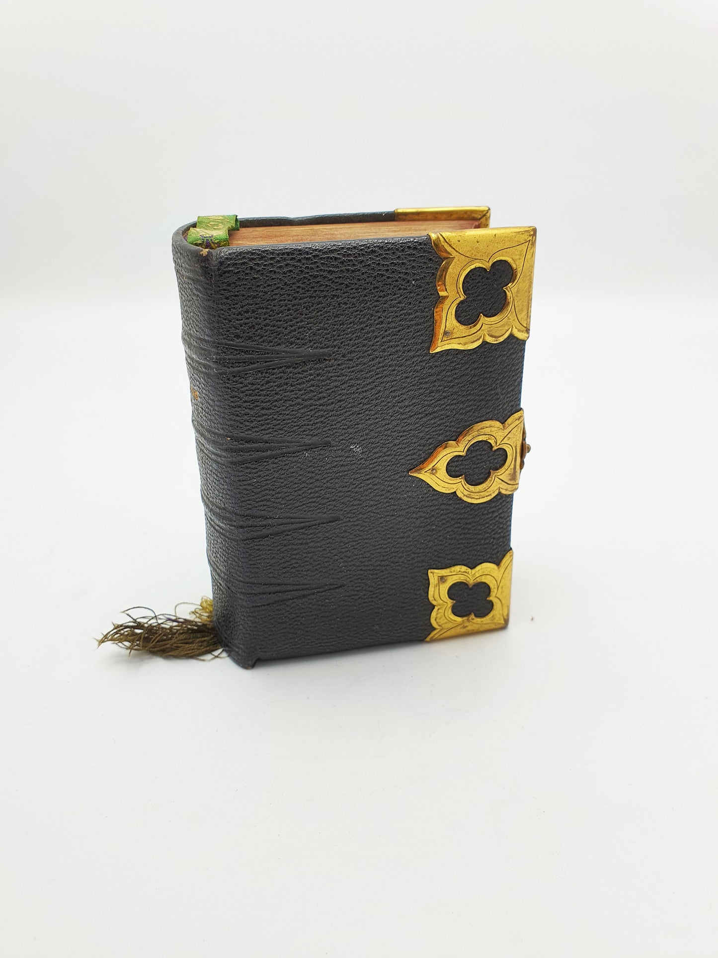 Antique Victorian Miniature Book of Common Prayer with Brass Clasp - 1871