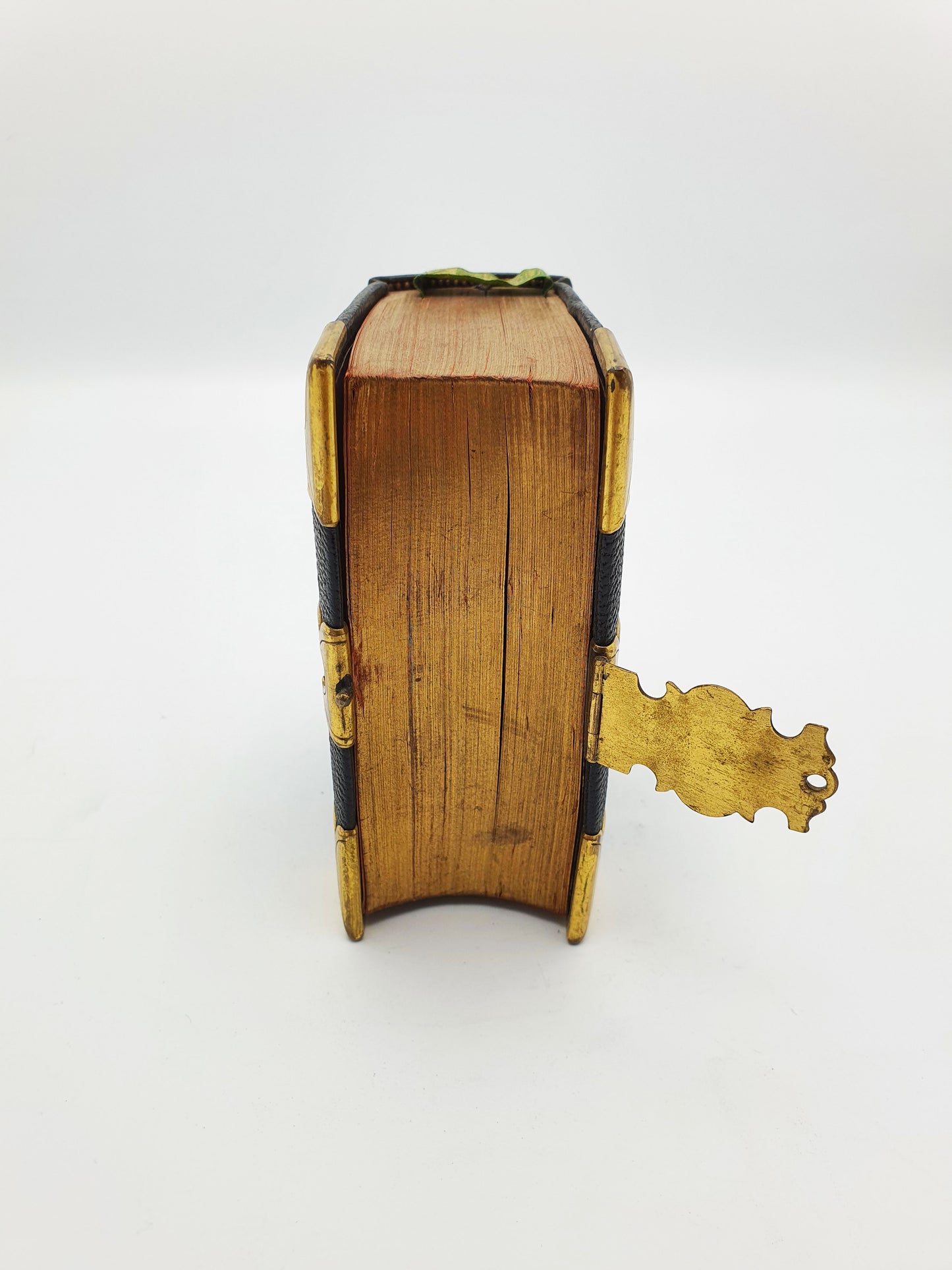 Antique Victorian Miniature Book of Common Prayer with Brass Clasp - 1871