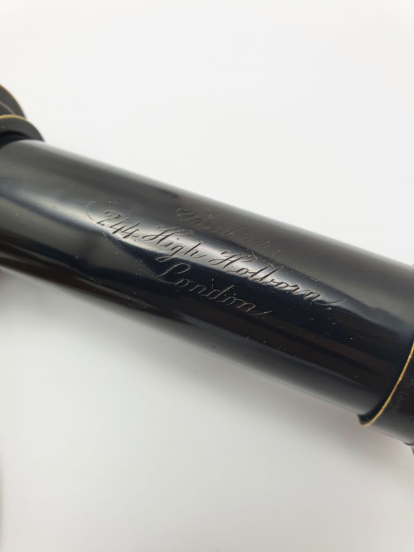 Fantastic World War One-Era Military Officer’s Telescope with Leather Case – circa 1915